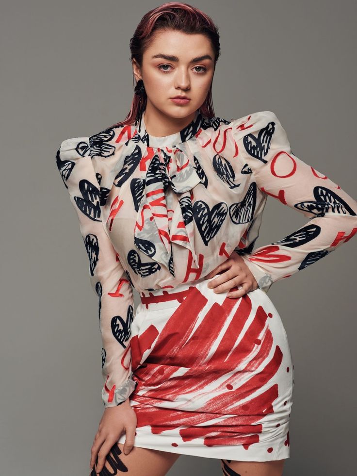 Maisie Williams InStyle Magazine Wallpapers