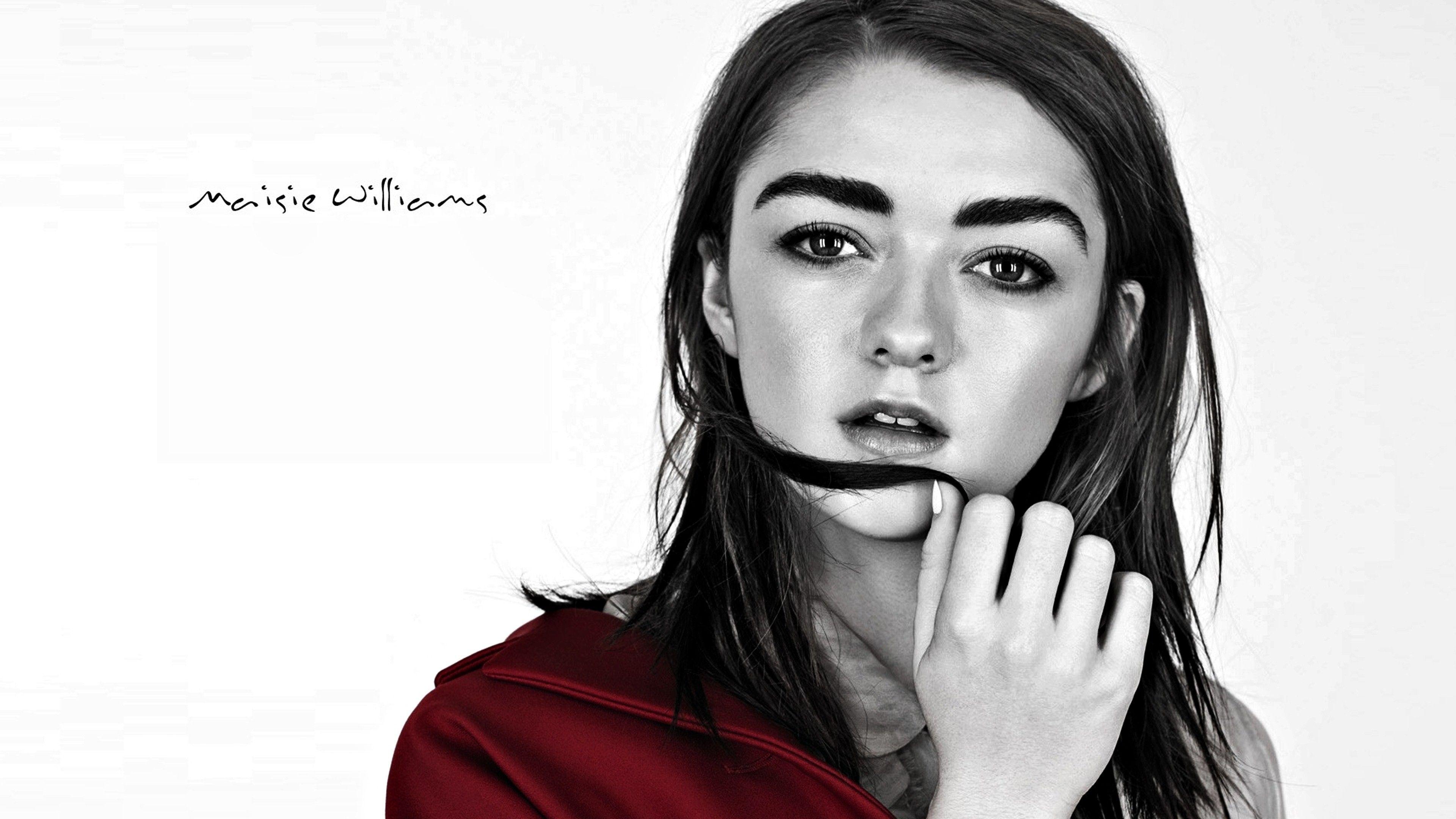 Maisie Williams Photoshoot with Owl Wallpapers