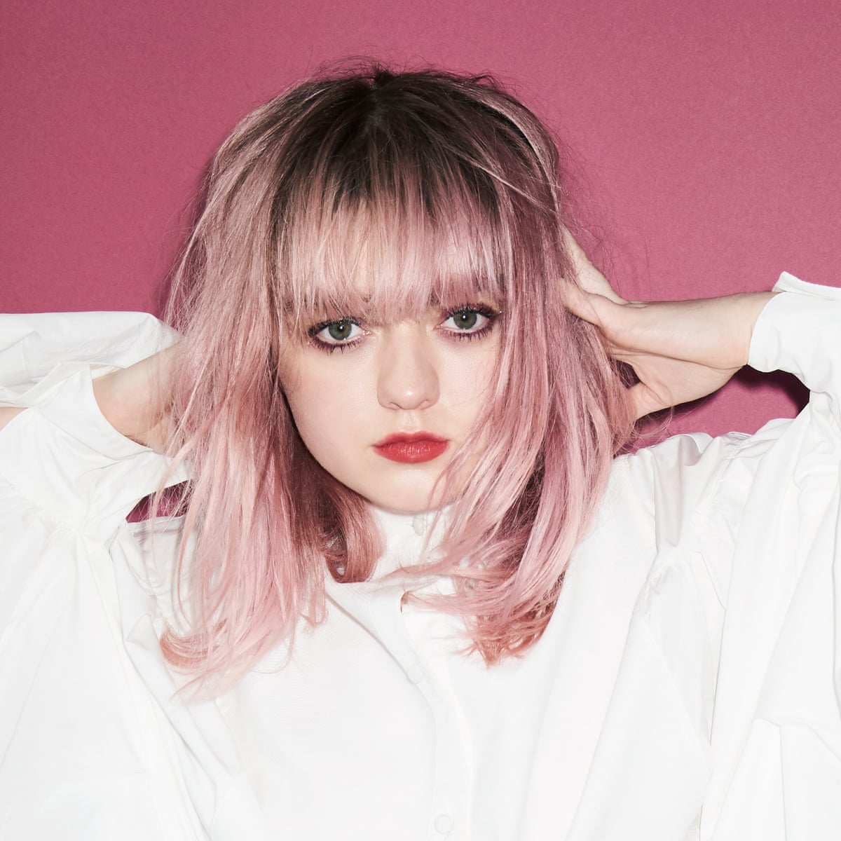 Maisie Williams Pink Hair Wallpapers