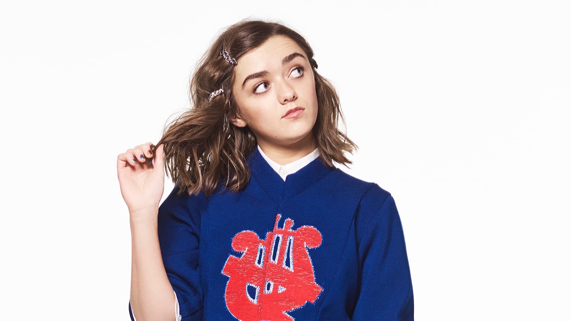 Maisie Williams Short Hair 4K Wallpapers