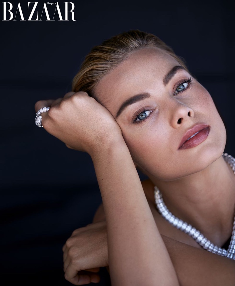 Margot Robbie Harper Bazaar Wallpapers