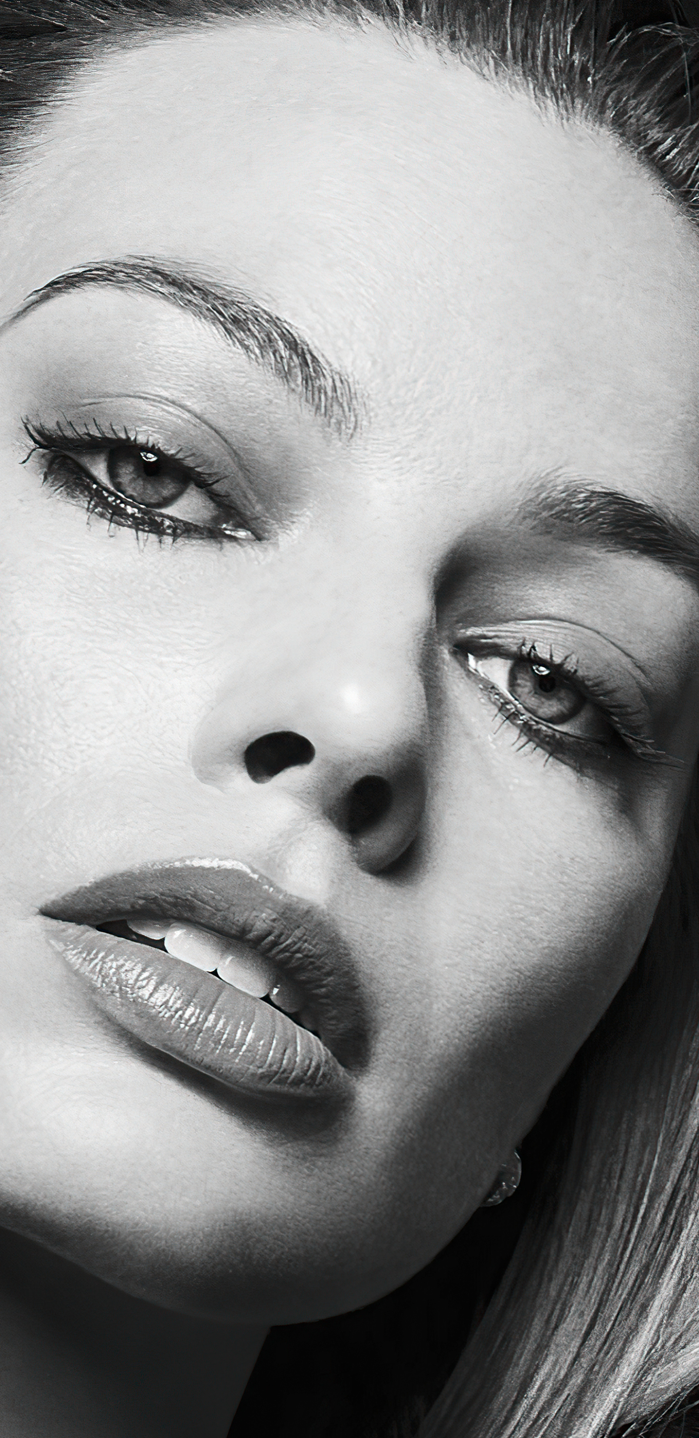 Margot Robbie Monochrome Wallpapers