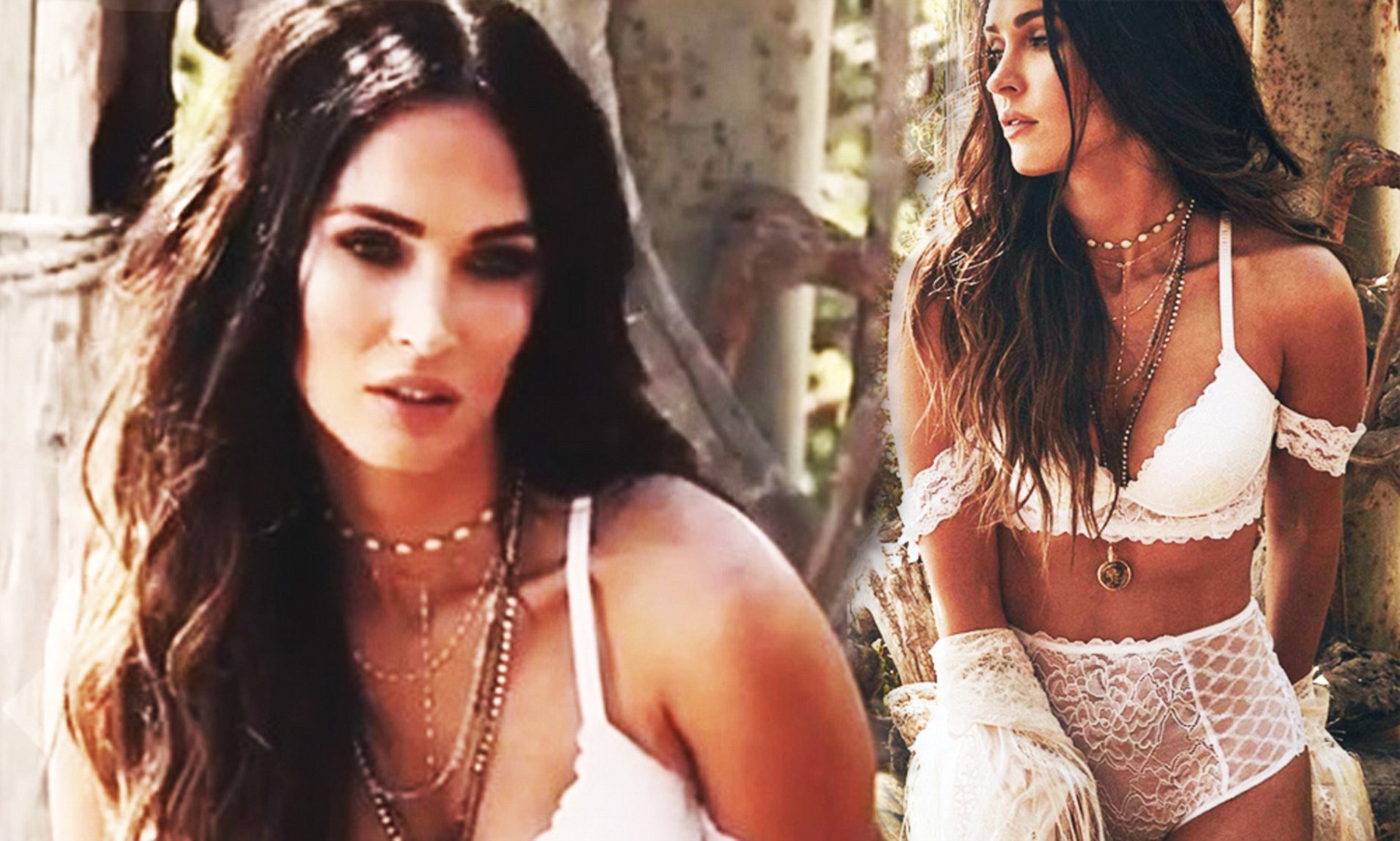 Megan Fox Fredericks Lingerie Photoshoot Wallpapers