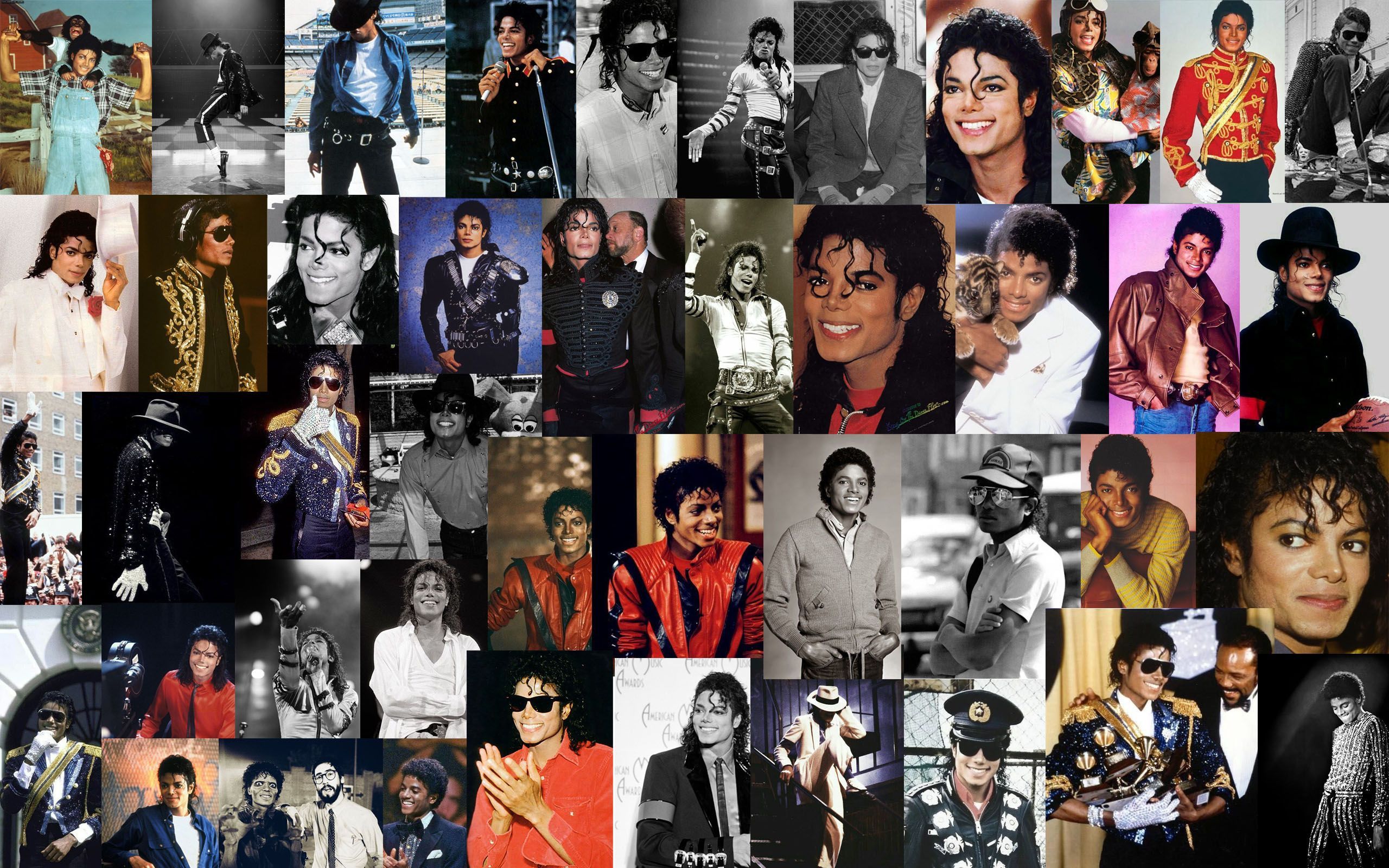 michael jackson collage Wallpapers