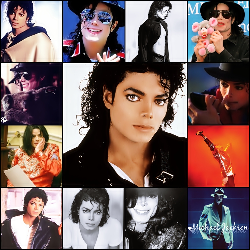 michael jackson collage Wallpapers