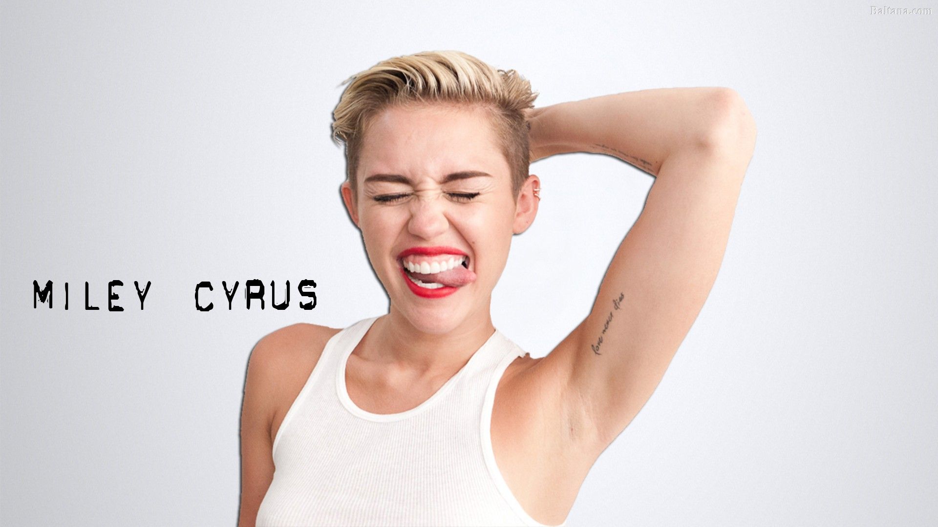 Miley Cyrus Monochrome 2017 Wallpapers