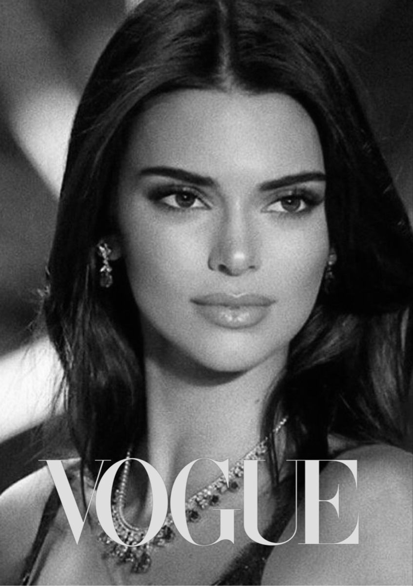 Model Kendall Jenner Monochrome Wallpapers