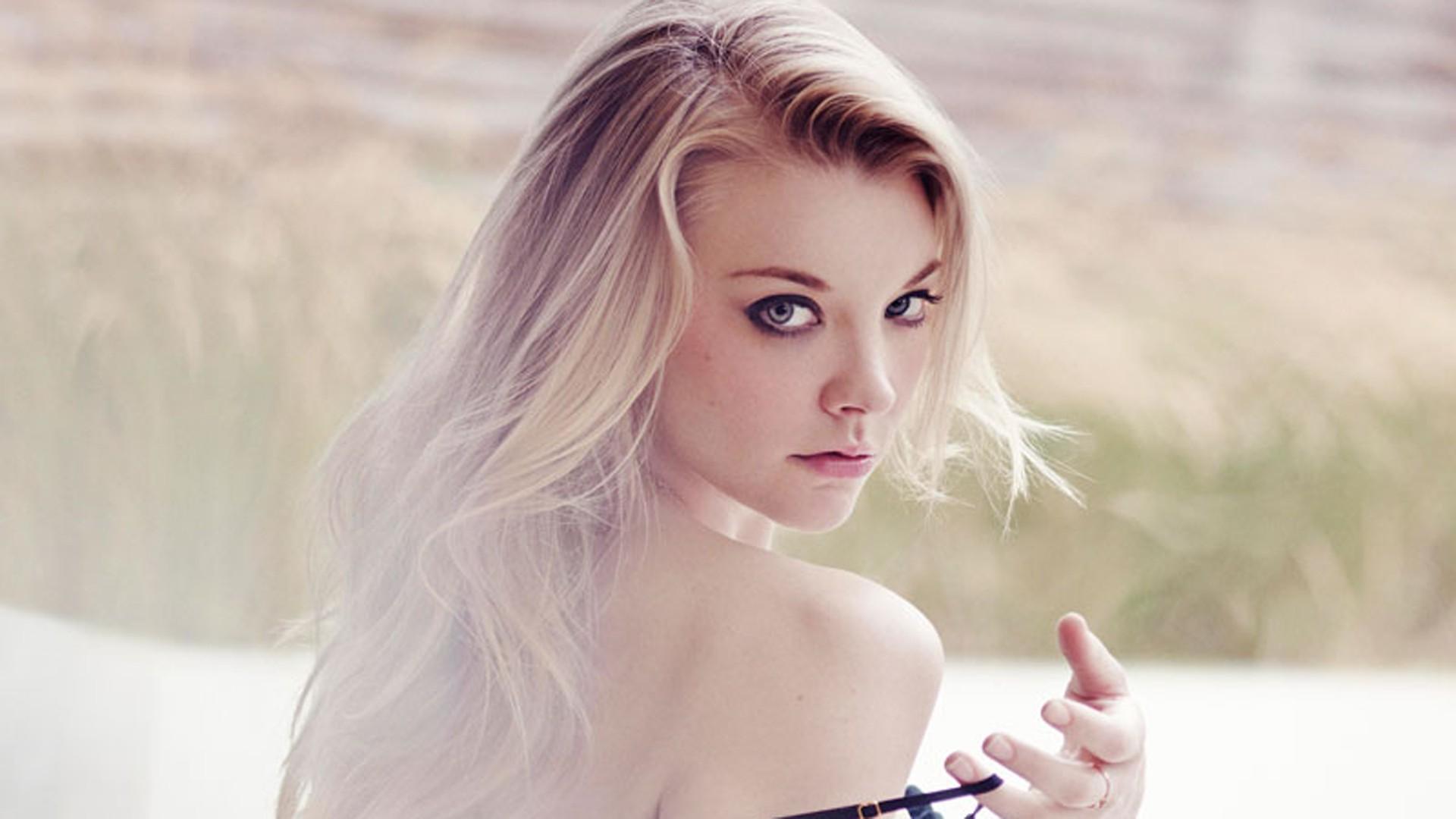 Natalie Dormer Beautiful Blue Eyes Wallpapers