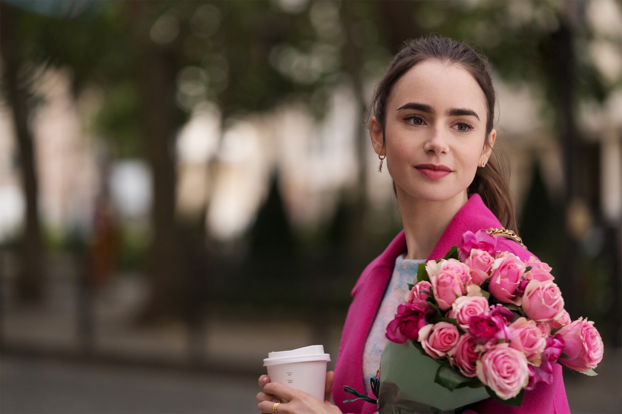 New Lily Collins 2020 Wallpapers