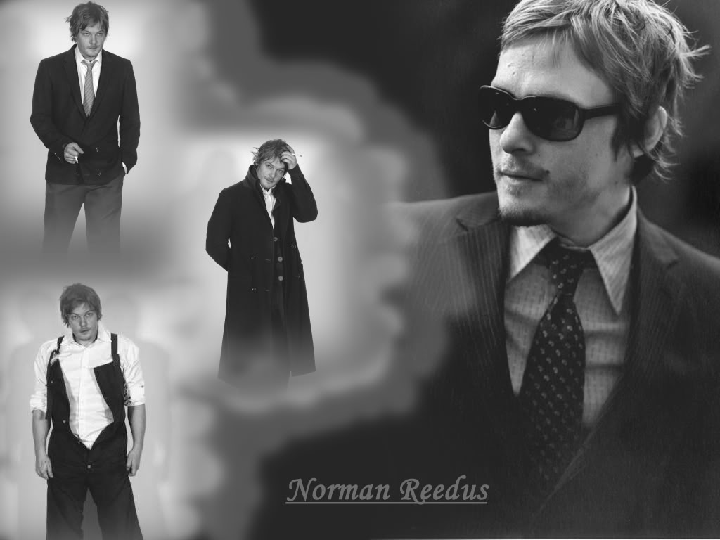 Norman Reedus Monochrome Wallpapers