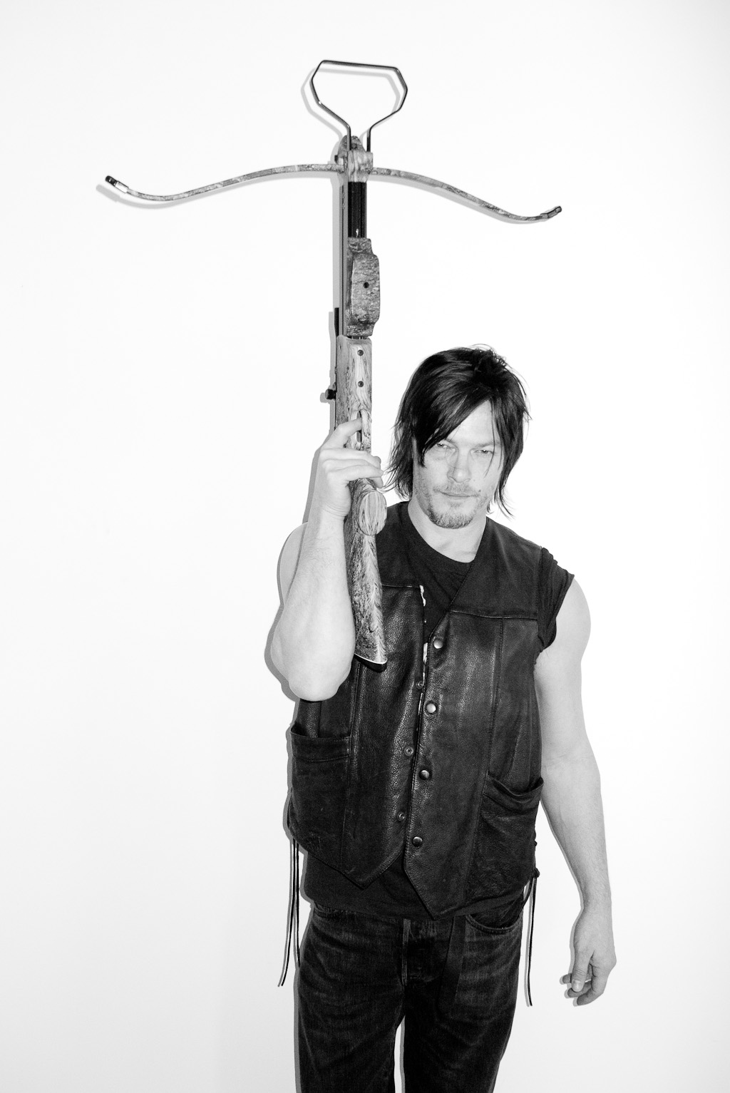 Norman Reedus Monochrome Wallpapers