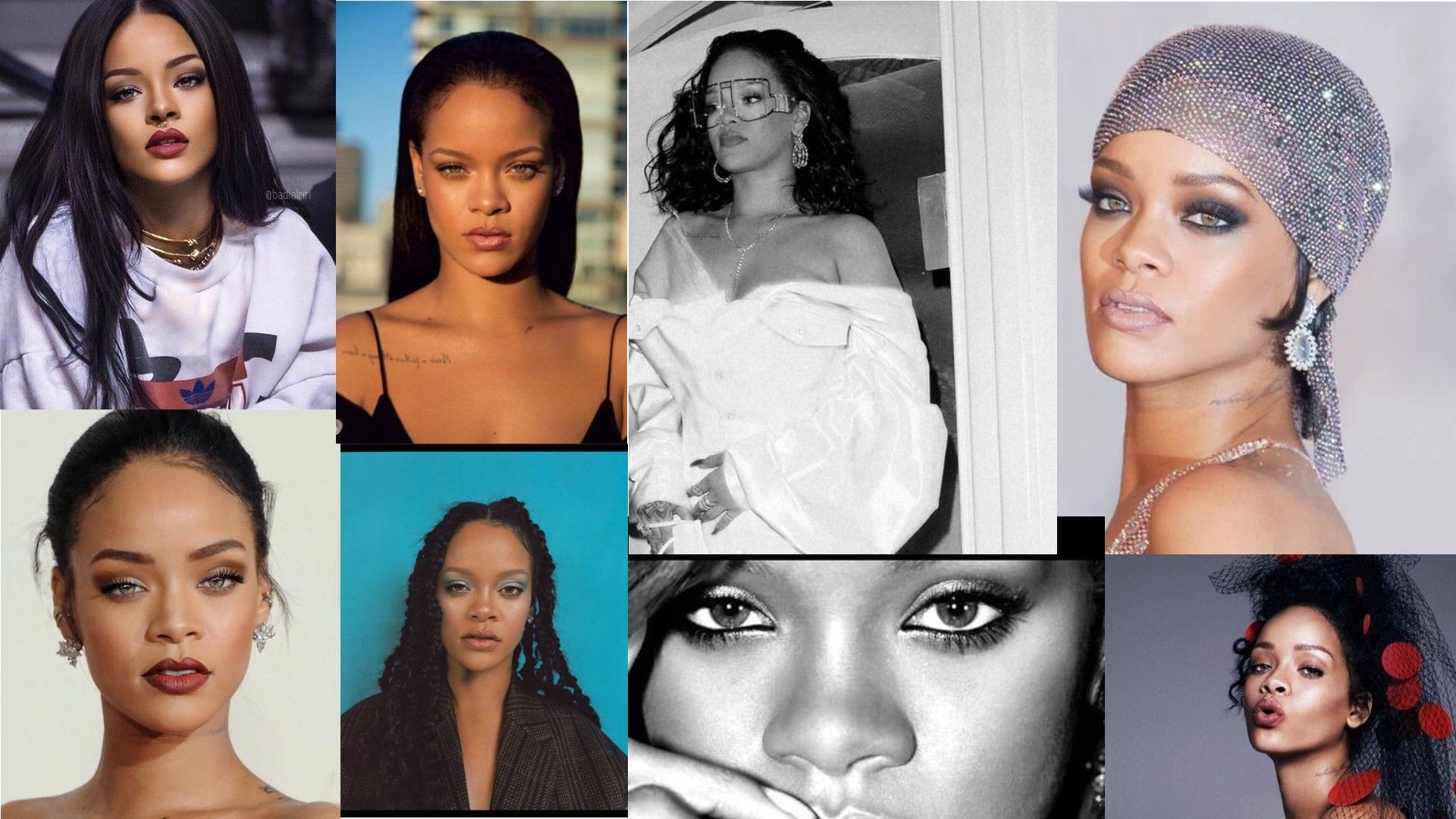 rihanna, face, singer Wallpapers