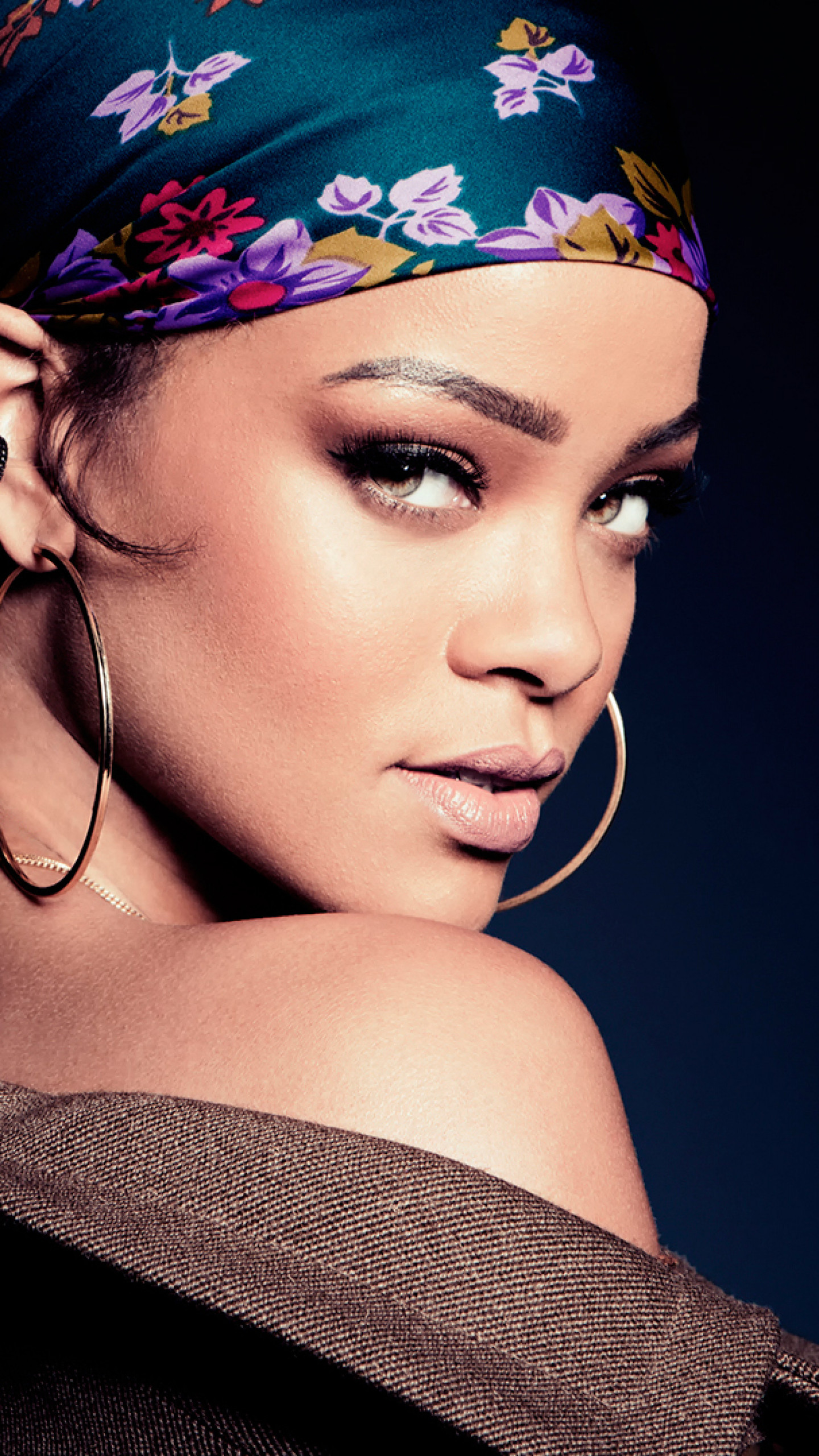 rihanna, face, singer Wallpapers