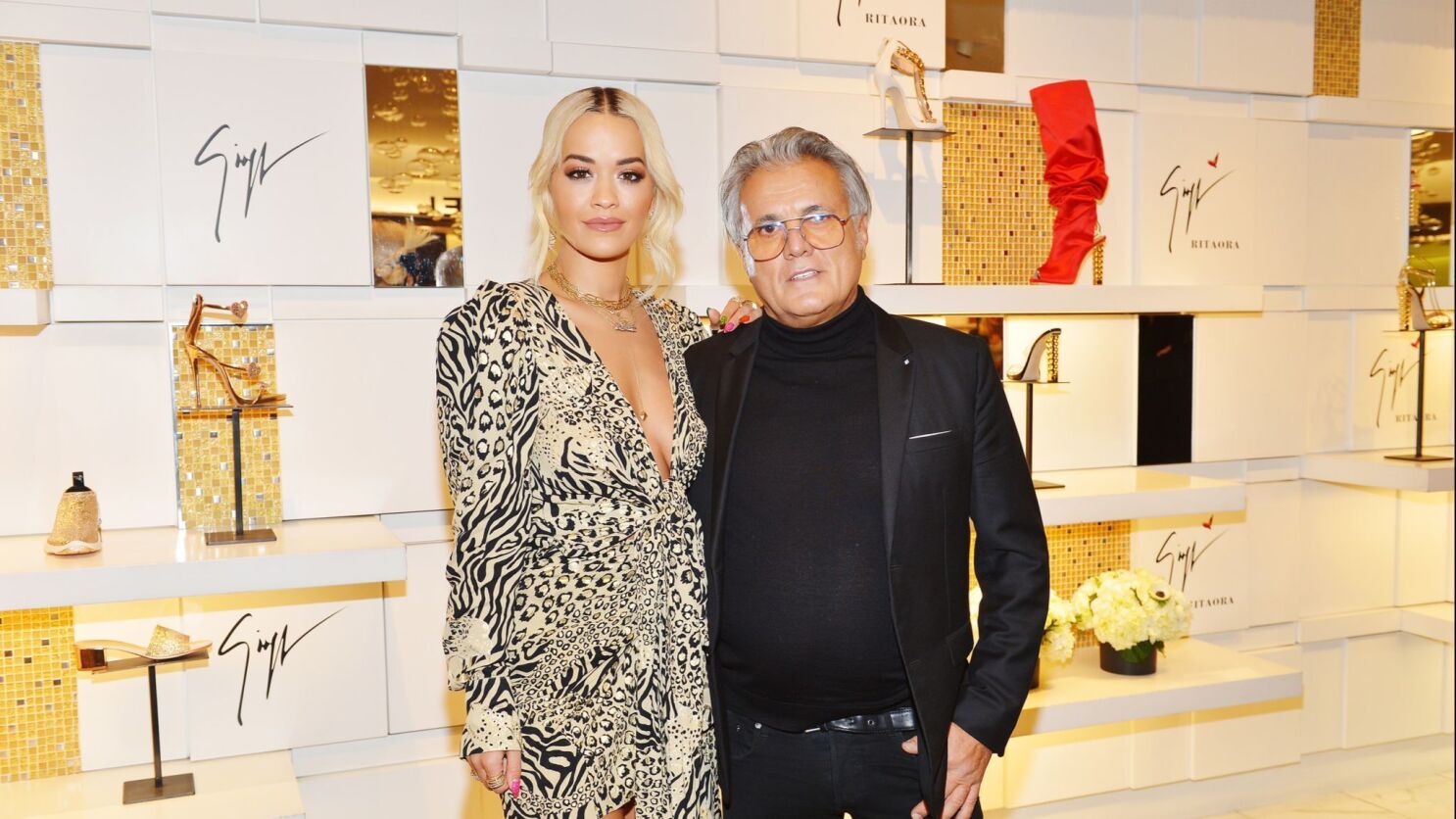 Rita Ora Giuseppe Zanotti Campaign 2019 Wallpapers