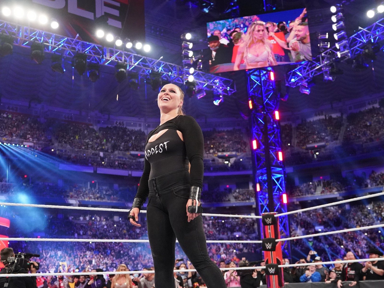 Ronda Rousey In WWE Ring Gear Wallpapers