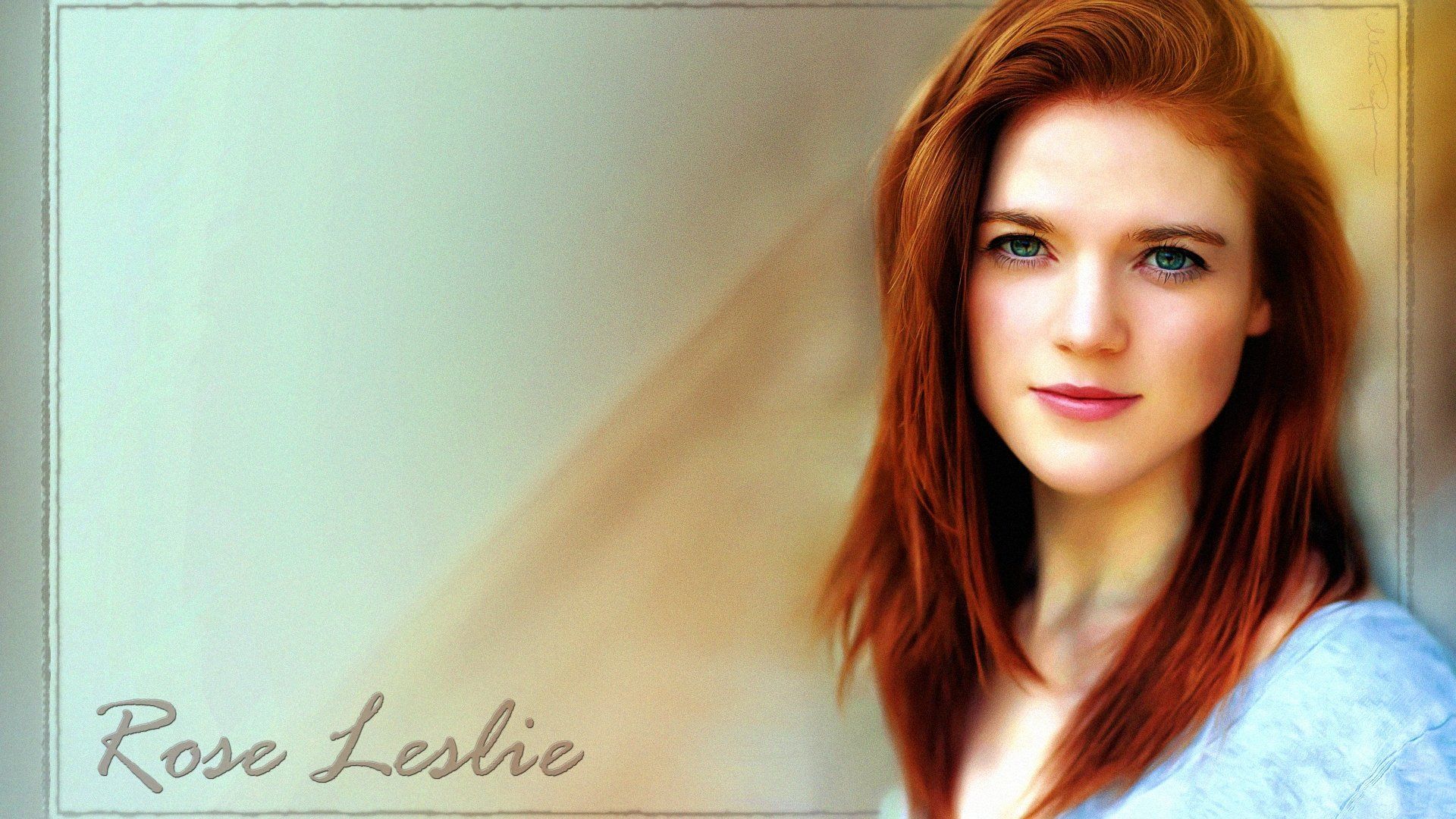 Rose Leslie Smile Wallpapers