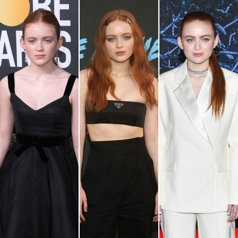 Sadie Sink Red Dress Wallpapers