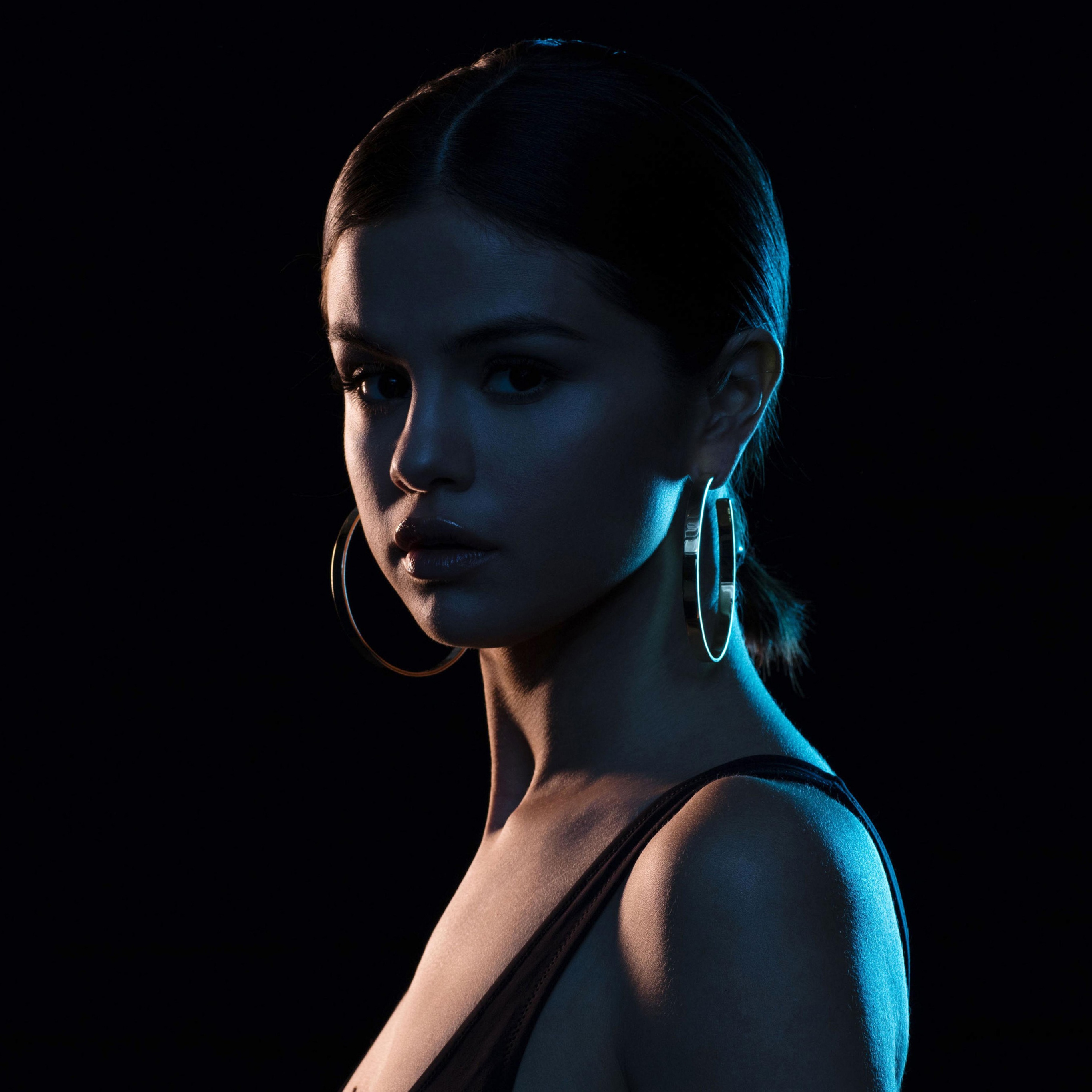 Selena Gomez Monochrome Wallpapers