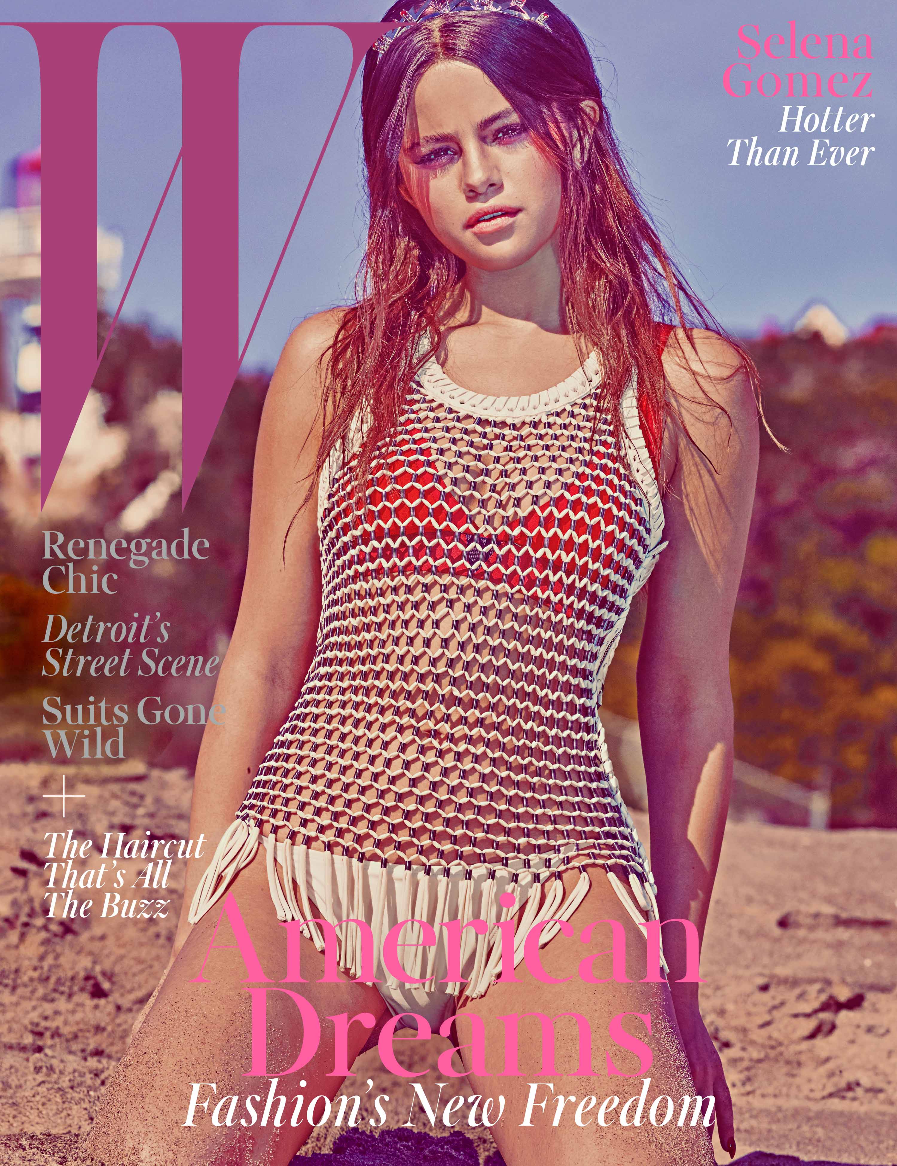 Selena Gomez W Magazine Photoshoot Wallpapers