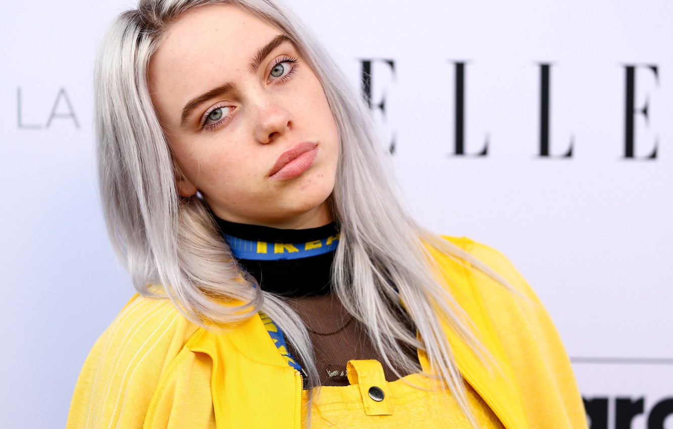 Singer Billie Eilish Face Wallpapers