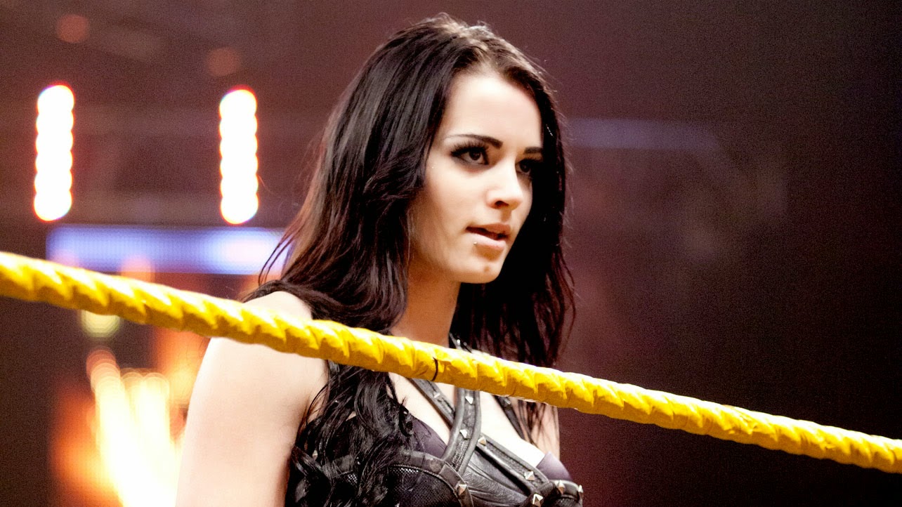 WWE Diva Paige Retro Colors Wallpapers