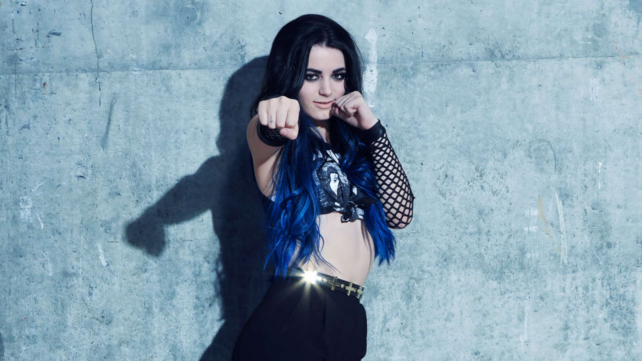 WWE Diva Paige Retro Colors Wallpapers