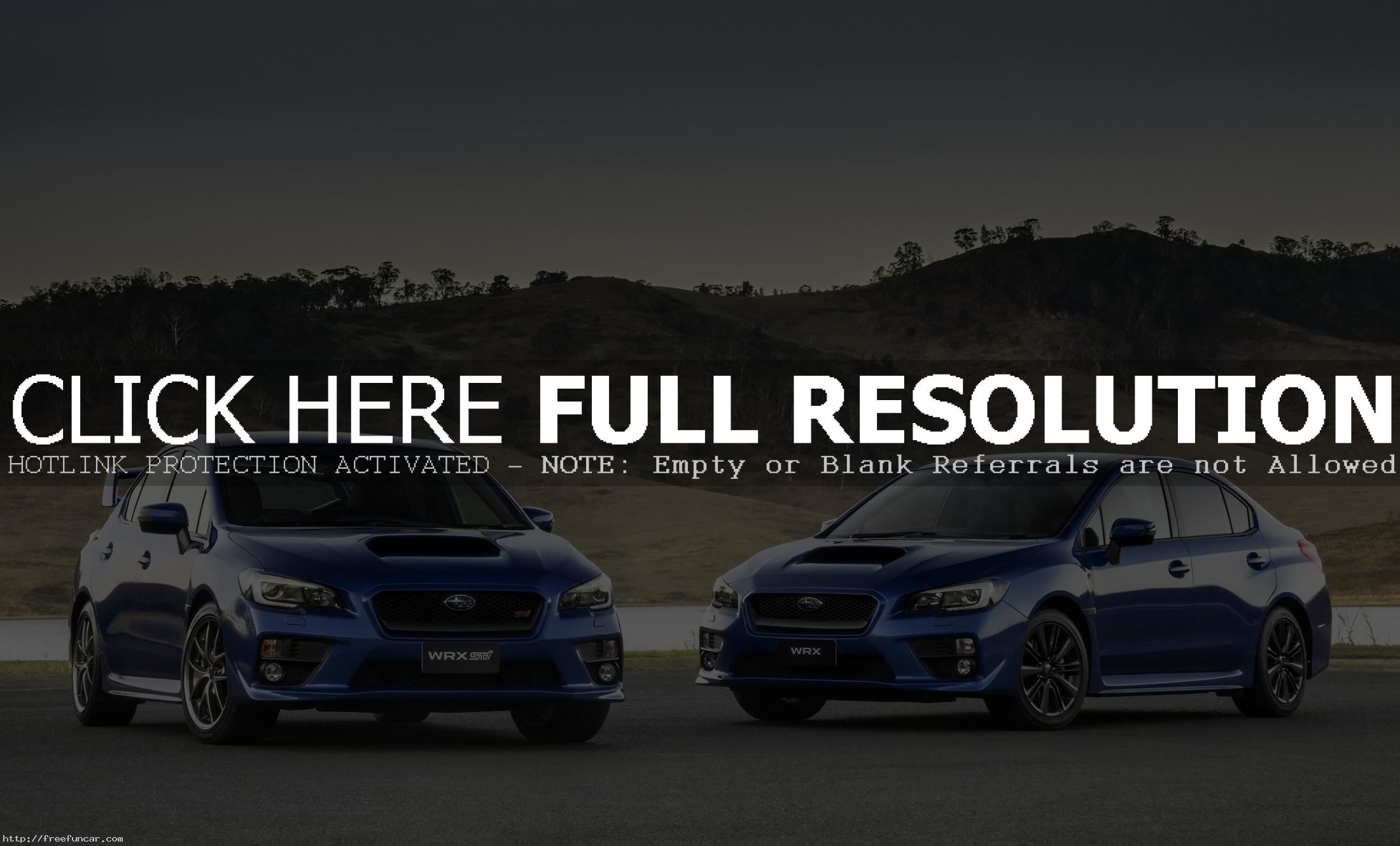 2015 Subaru Wrx Sti Wallpapers