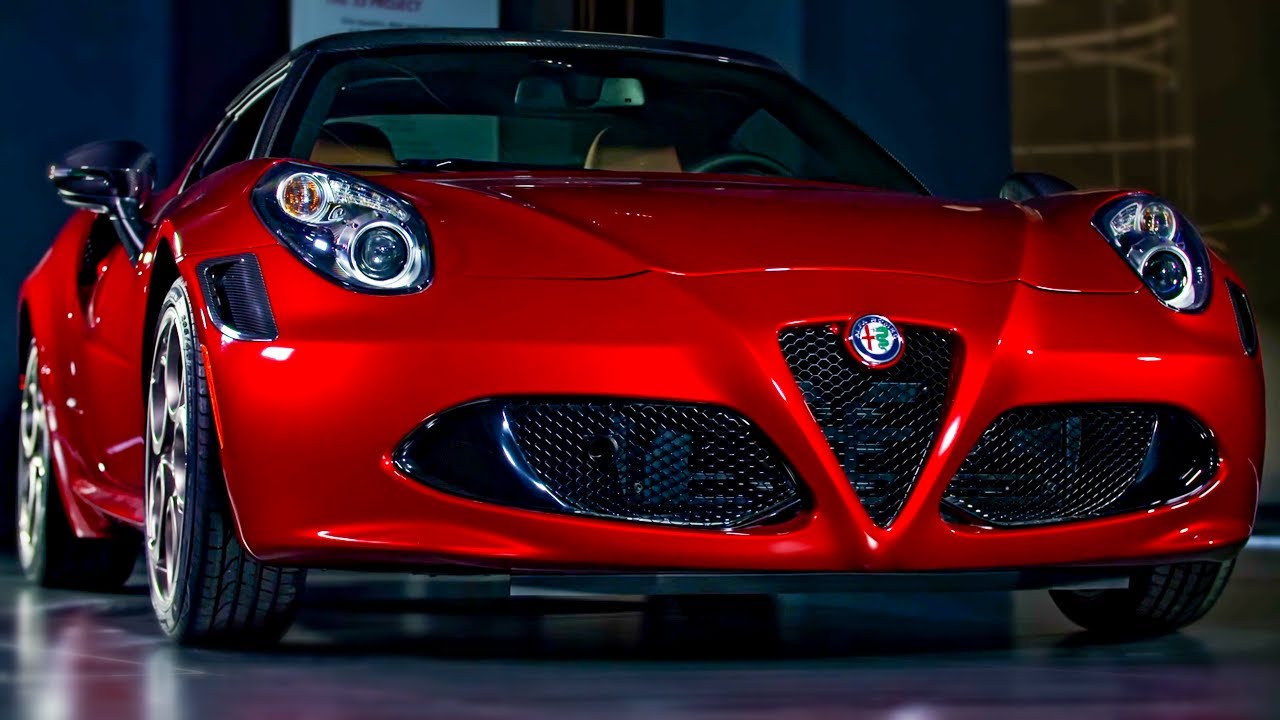 Alfa Romeo 4C Spider 33 Stradale Tributo Wallpapers