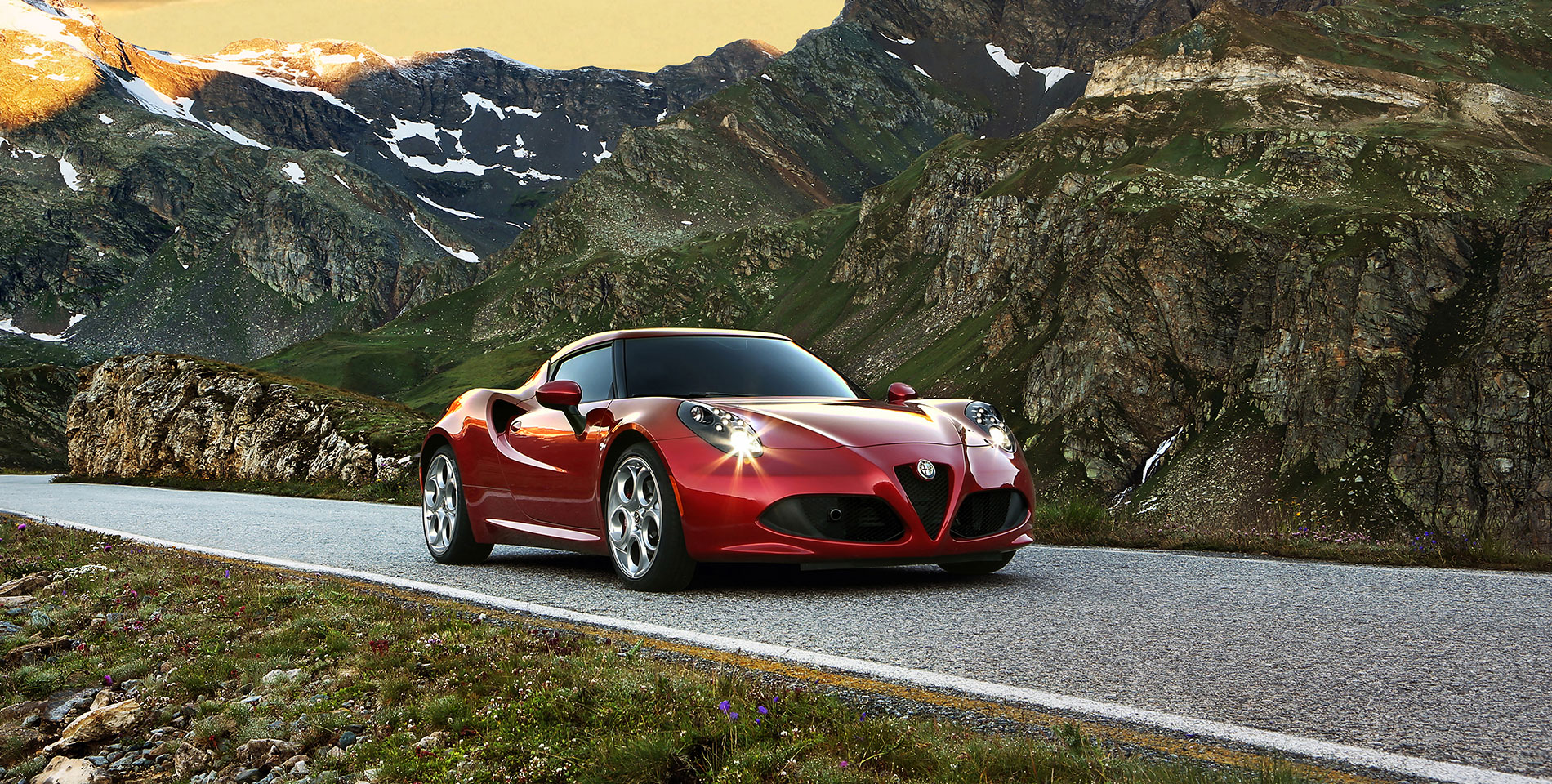 Alfa Romeo 4C Spider 33 Stradale Tributo Wallpapers