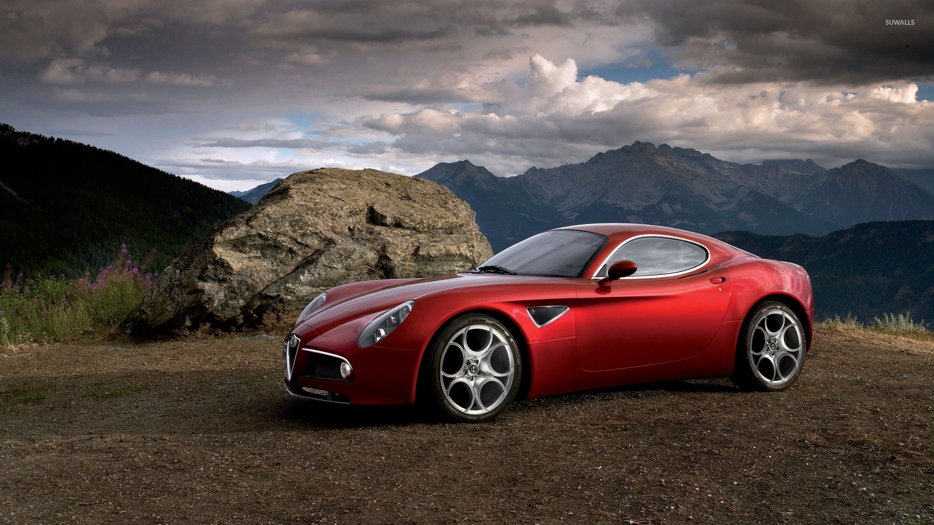 Alfa Romeo 8C Spider Wallpapers