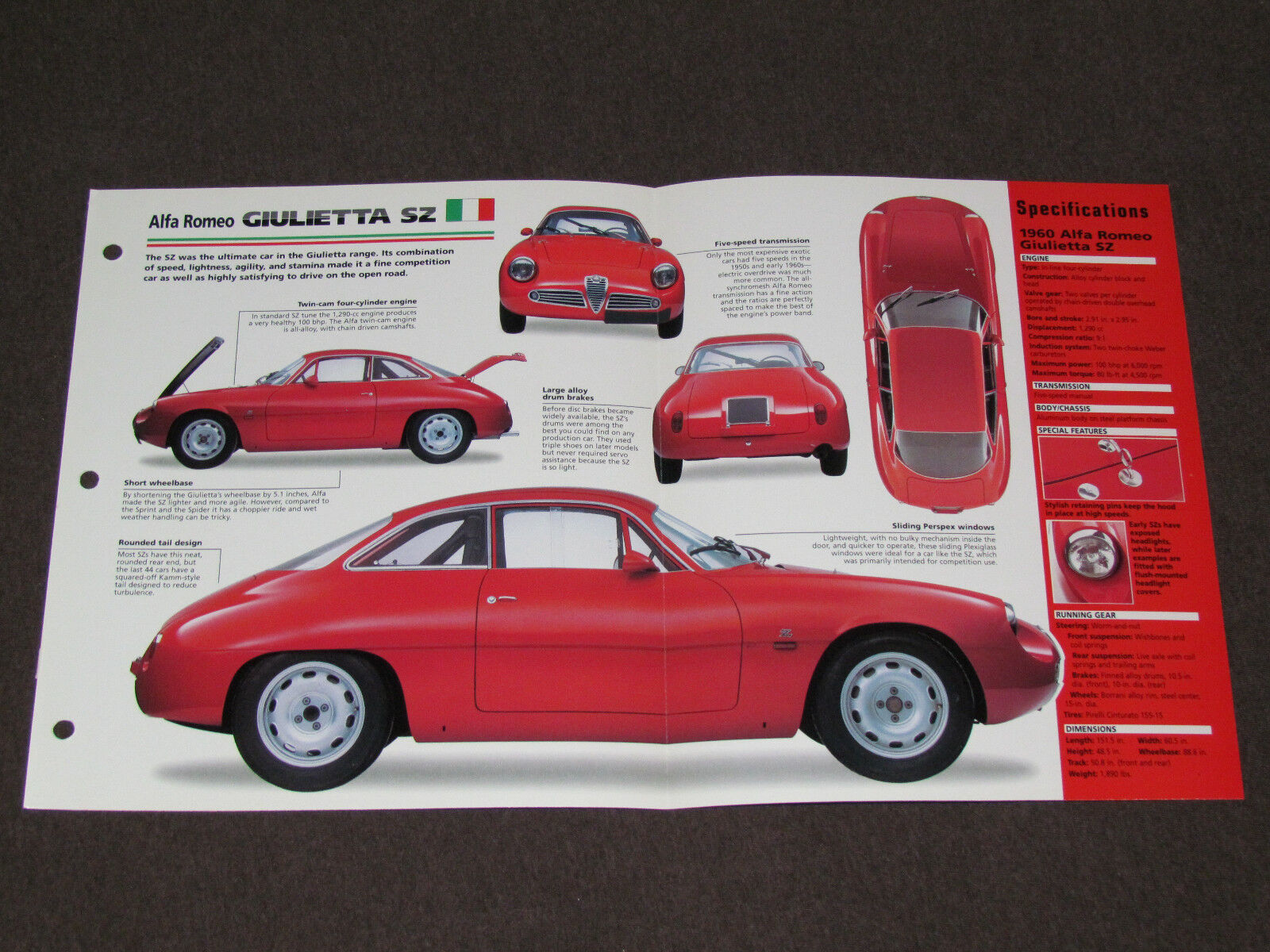 Alfa Romeo Giulietta Sz Wallpapers