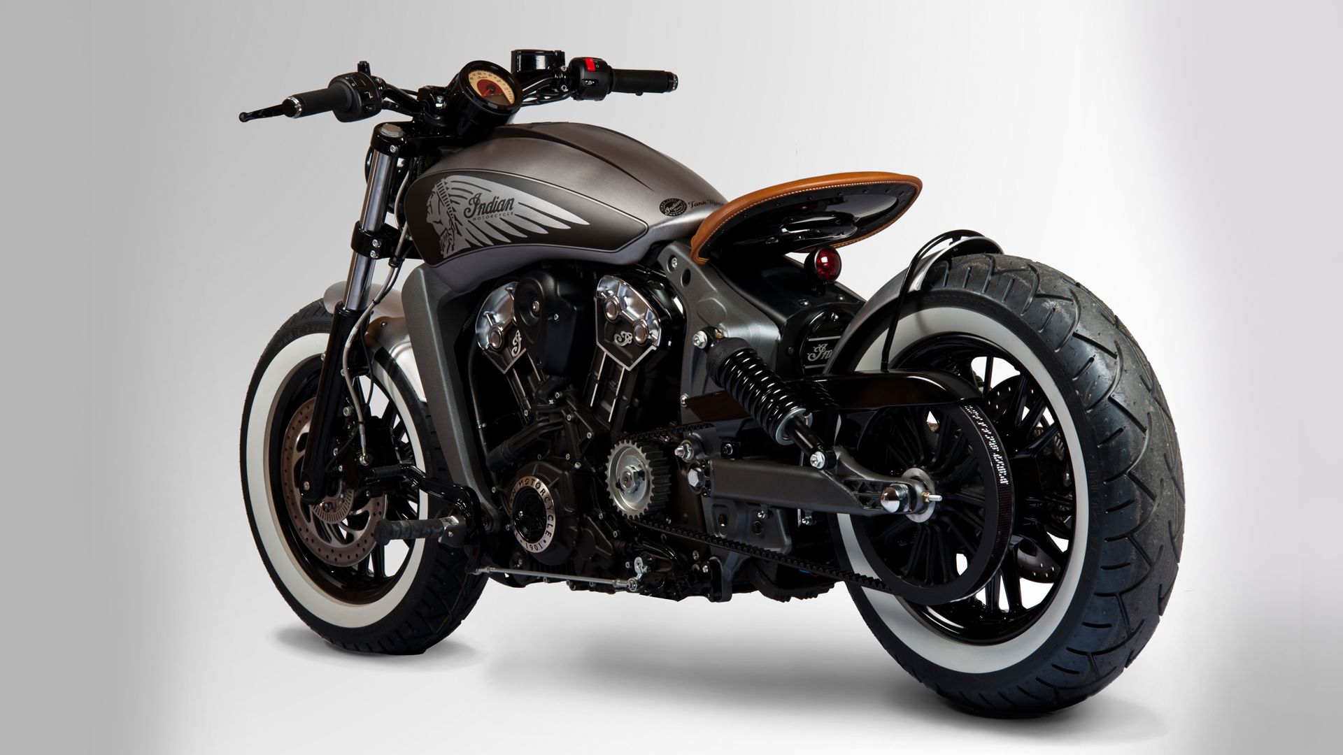 American Motorcycles Indian Scout Bobber 2018 Wallpapers