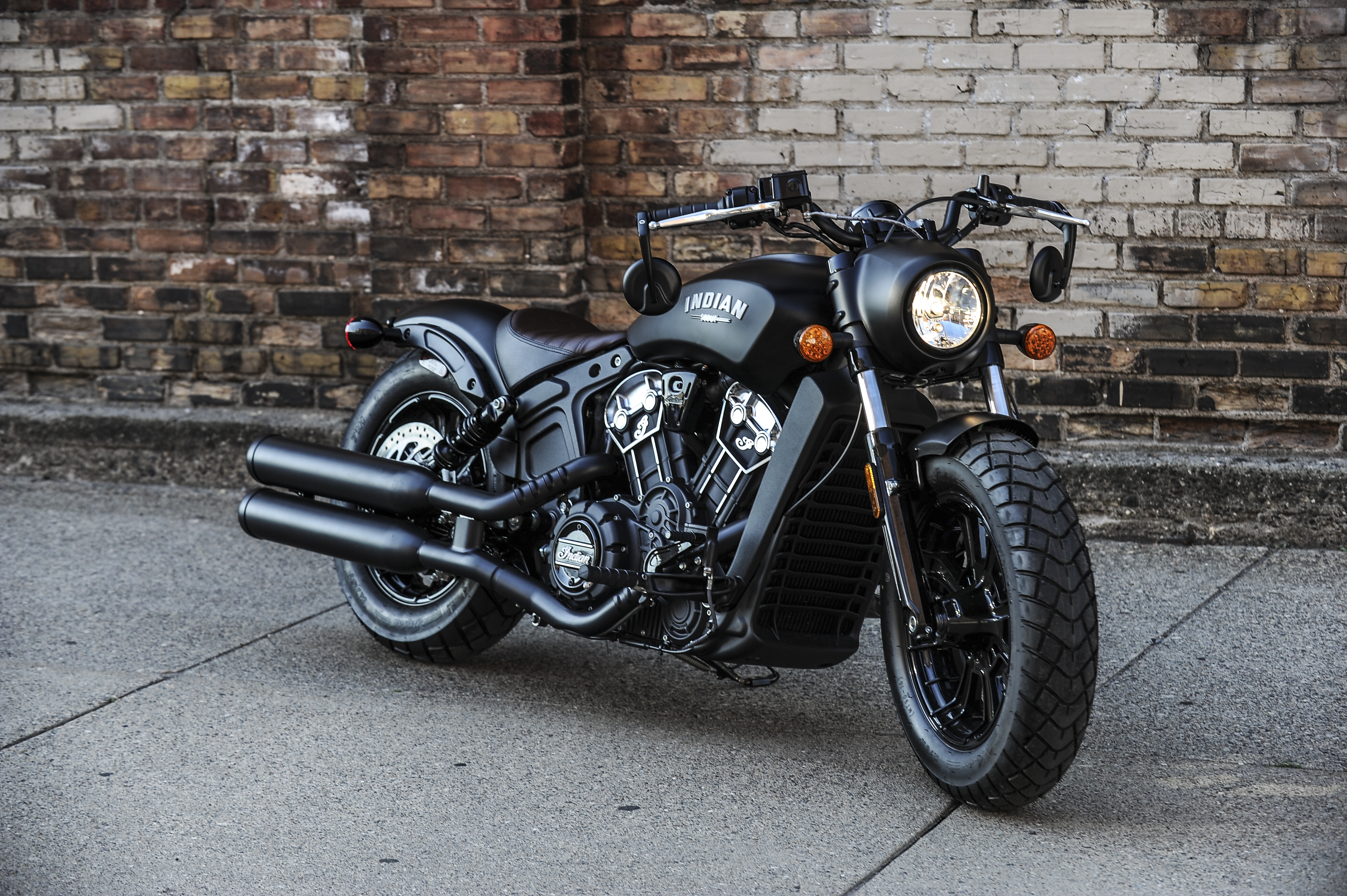 American Motorcycles Indian Scout Bobber 2018 Wallpapers