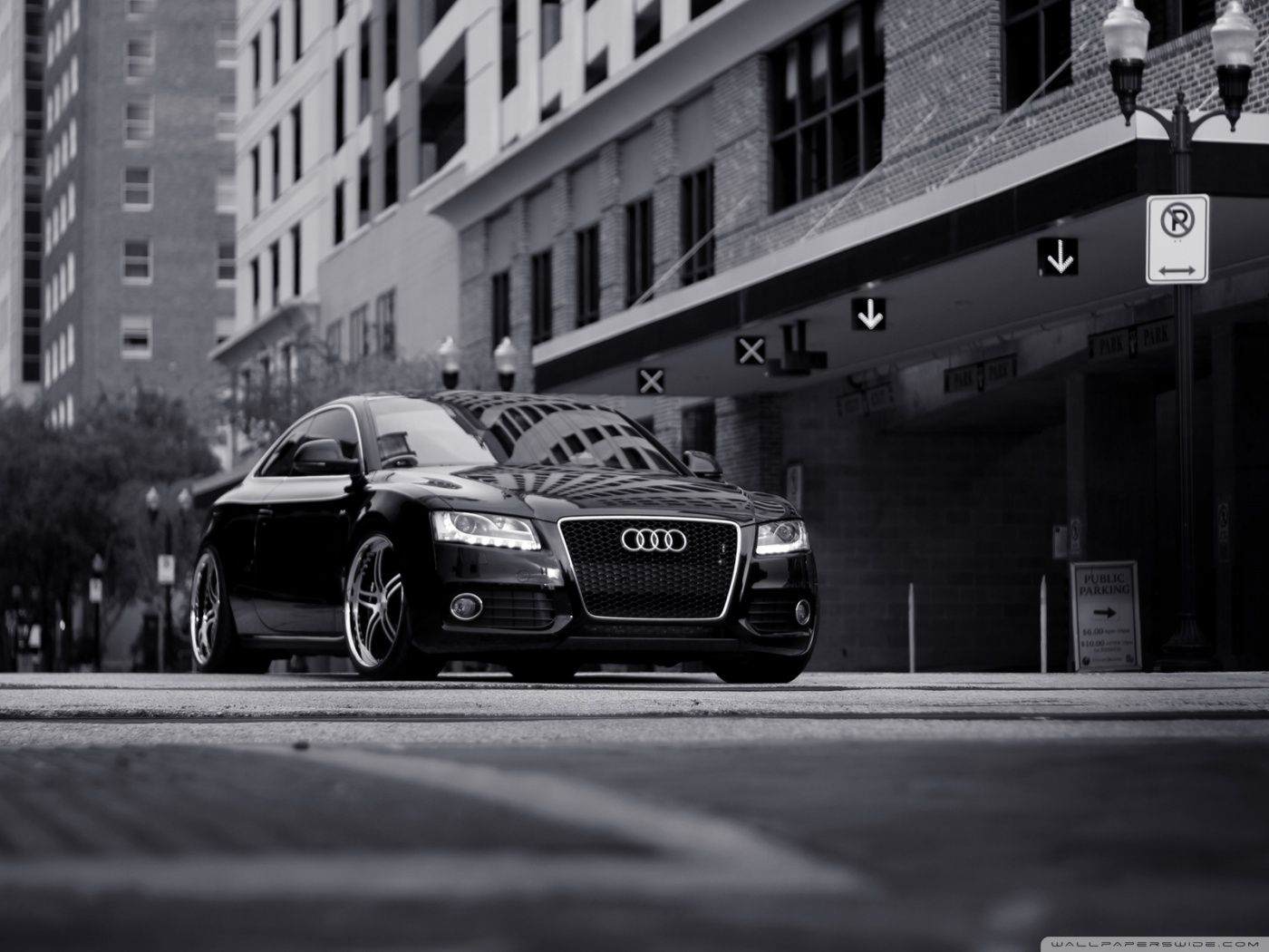 Audi Black Car Wallpapers