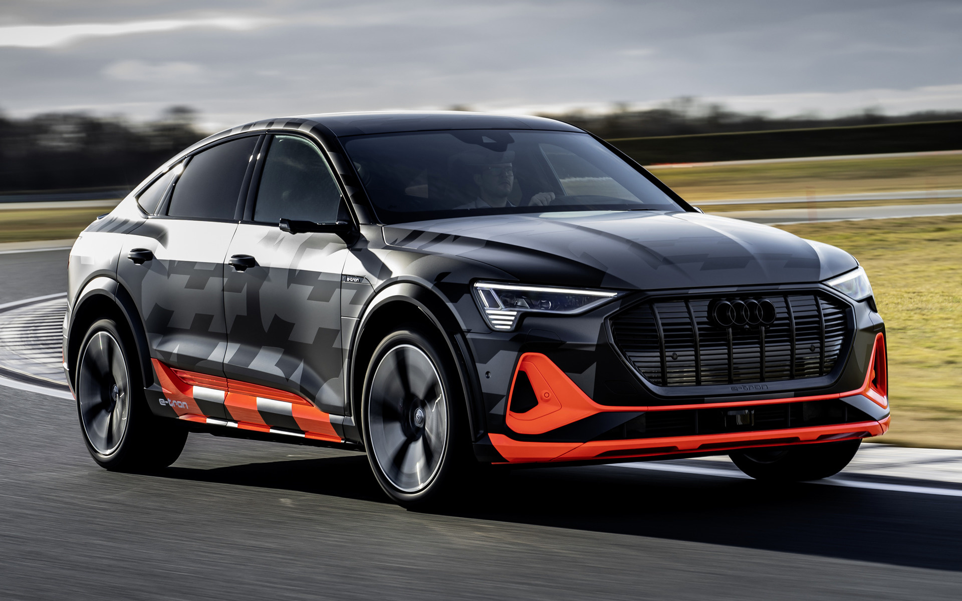 Audi E-Tron S Sportback Prototype Wallpapers