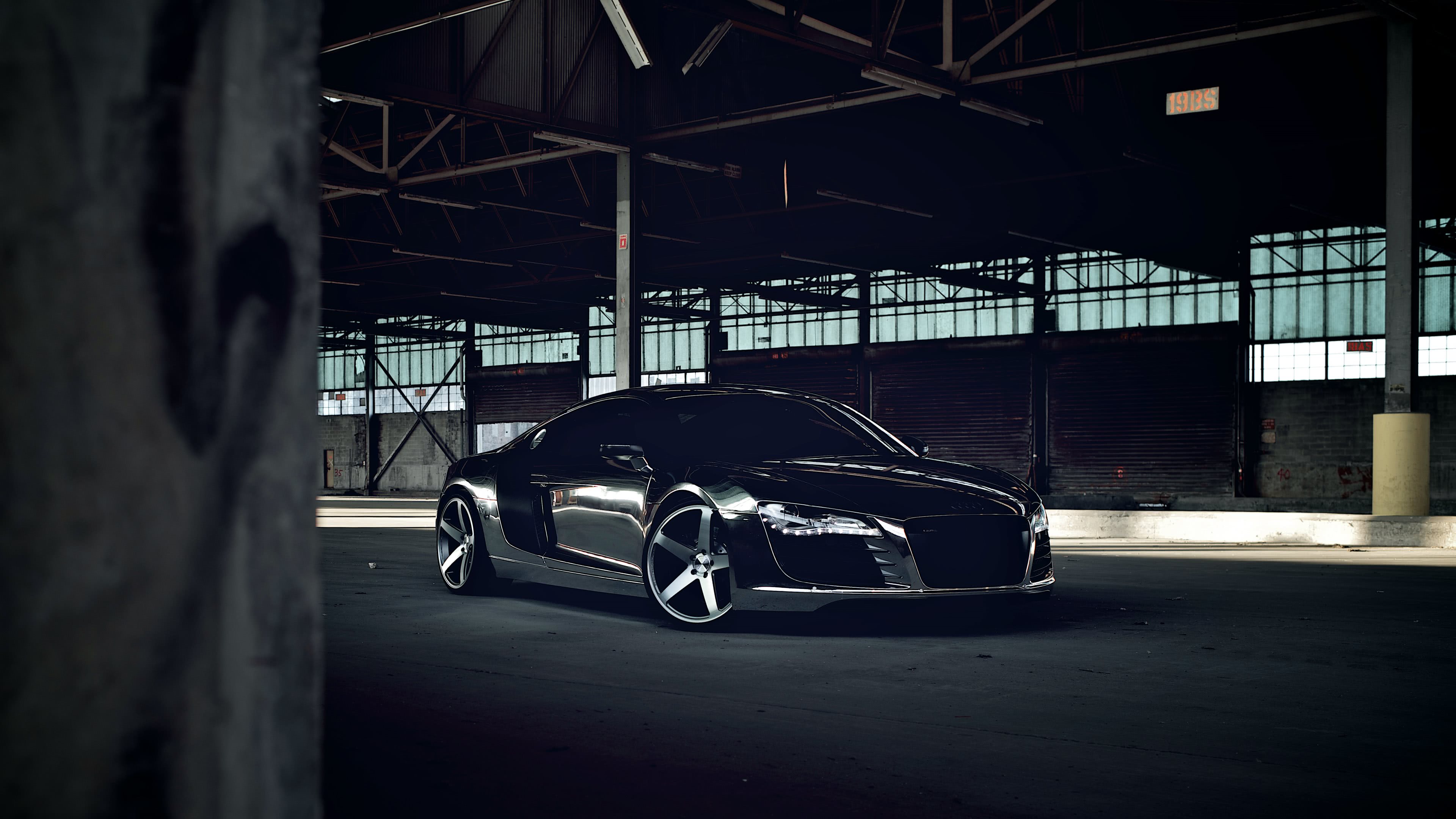 Audi R8 Black Wallpapers