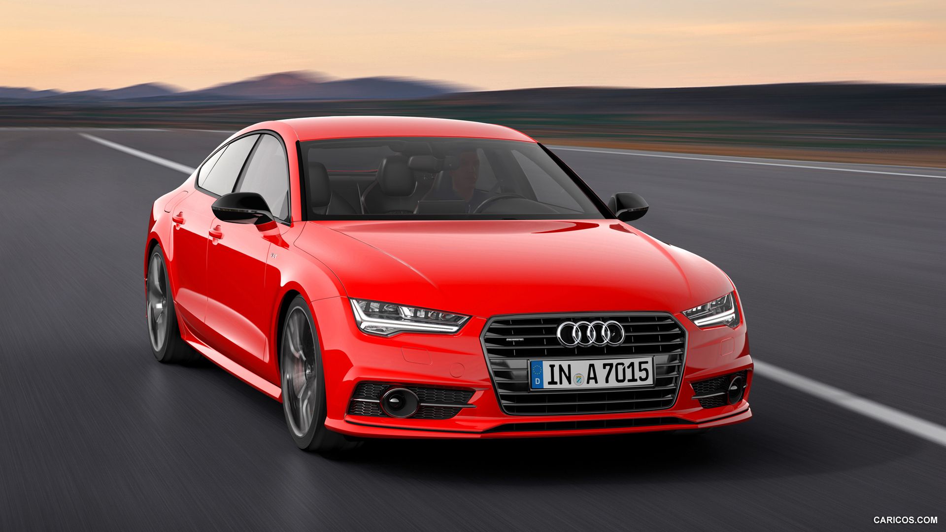 Audi Red Colour Wallpapers