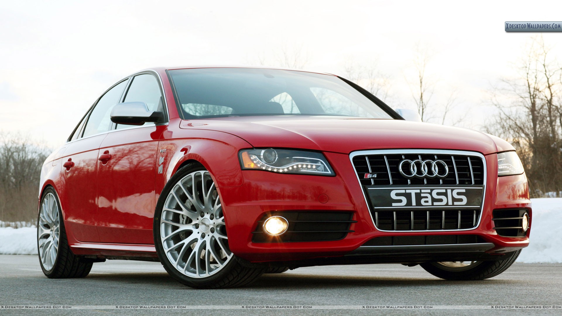 Audi Red Colour Wallpapers