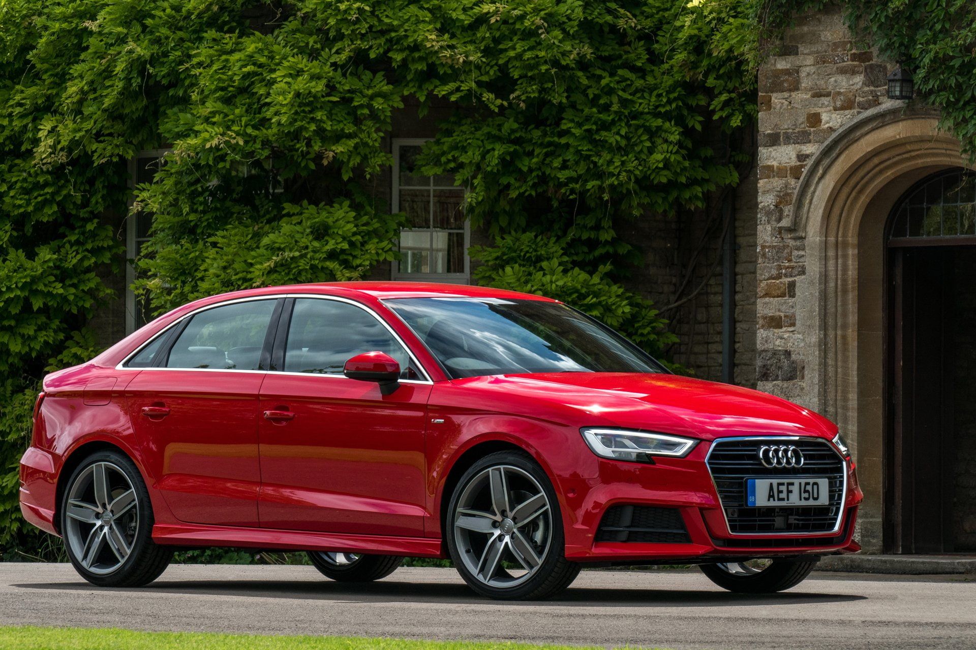 Audi Red Colour Wallpapers