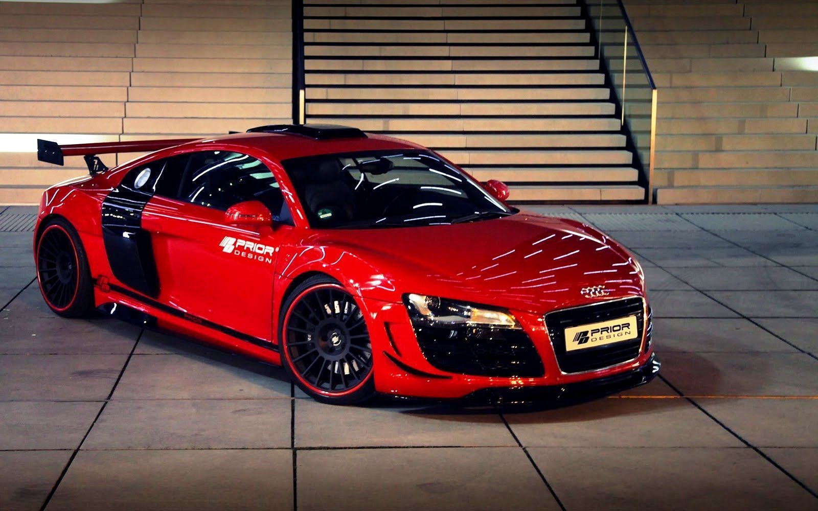 Audi Red Colour Wallpapers