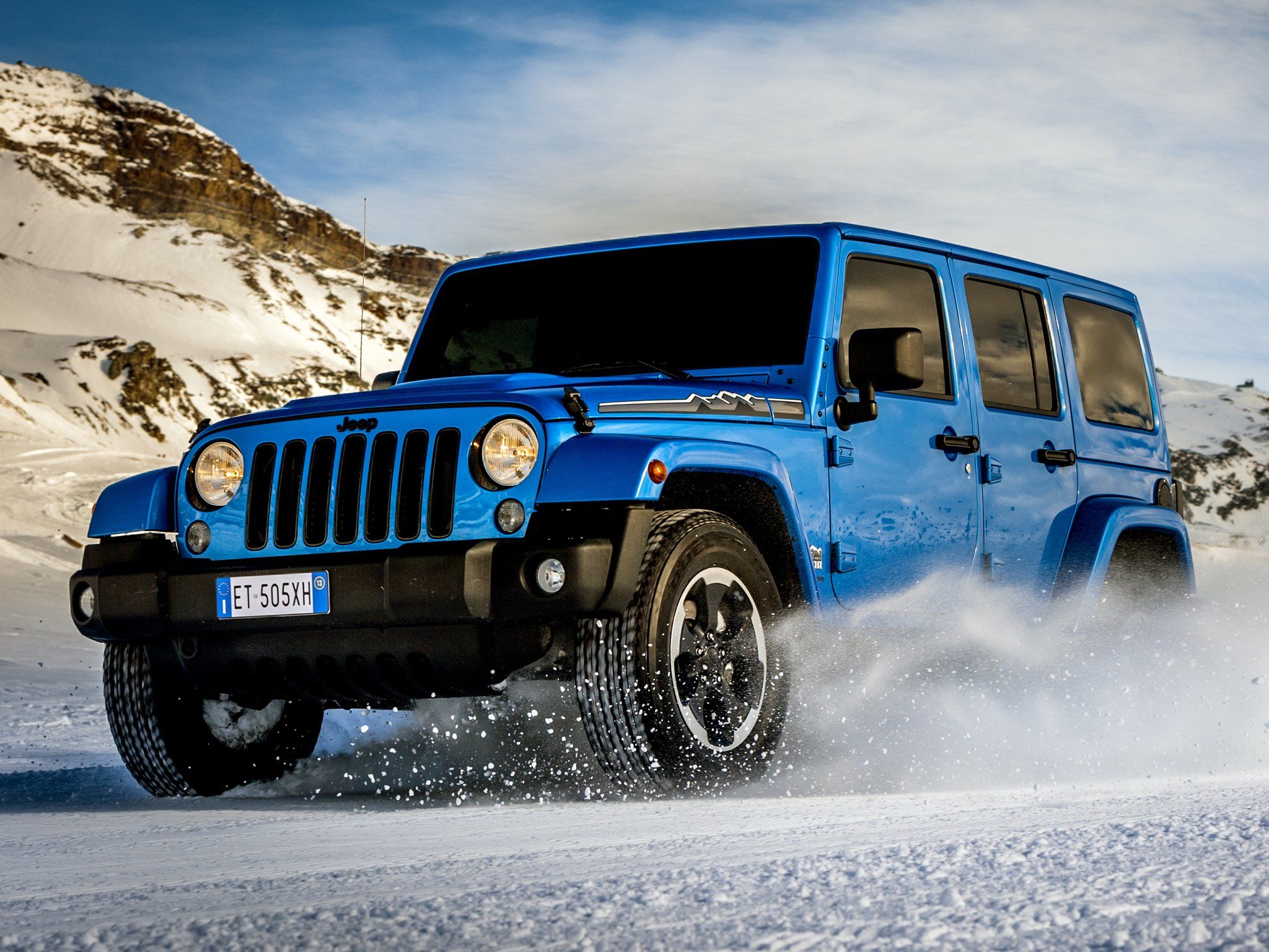 Blue Jeep Wrangler Rubicon Wallpapers