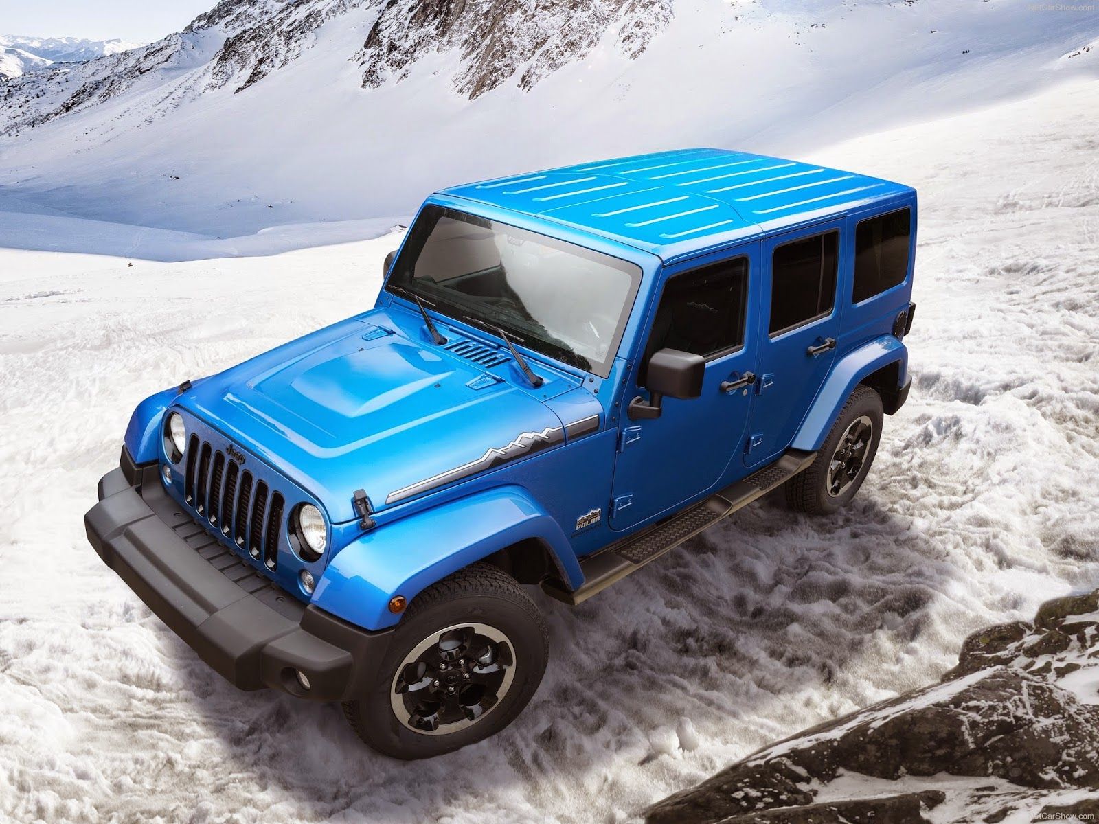 Blue Jeep Wrangler Rubicon Wallpapers