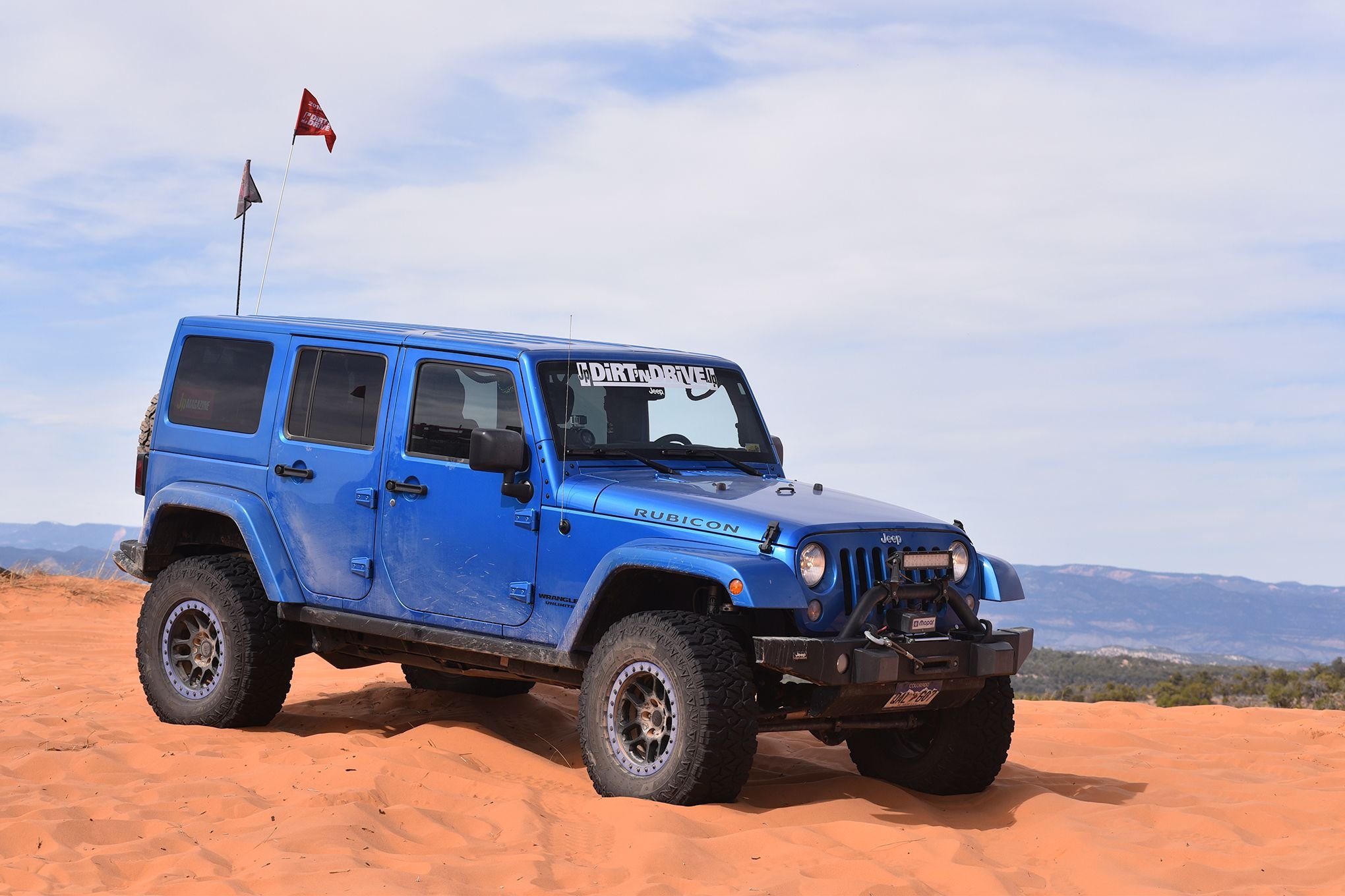 Blue Jeep Wrangler Rubicon Wallpapers