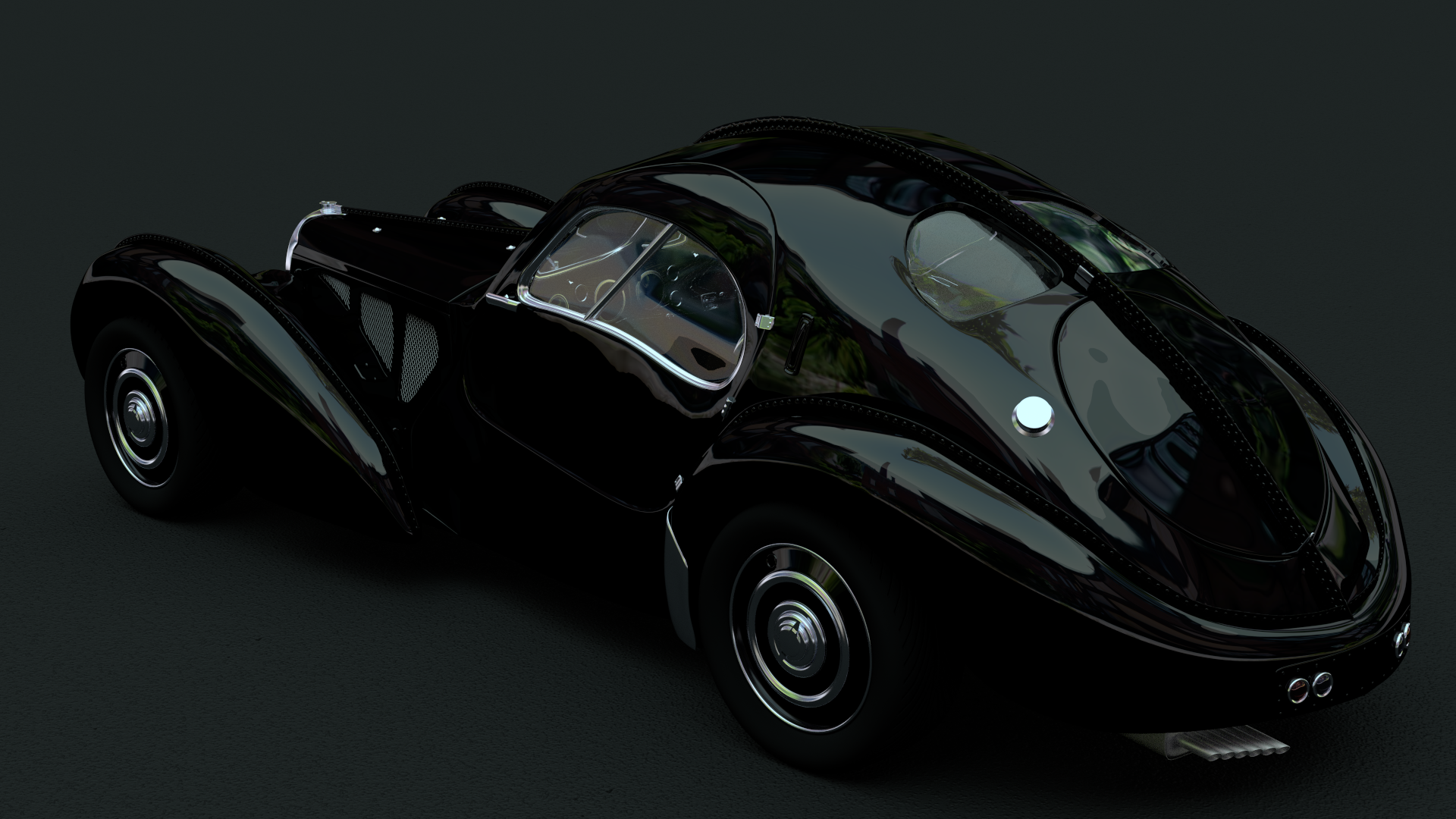 Bugatti Type 57Sc Atlantic Coupe Wallpapers