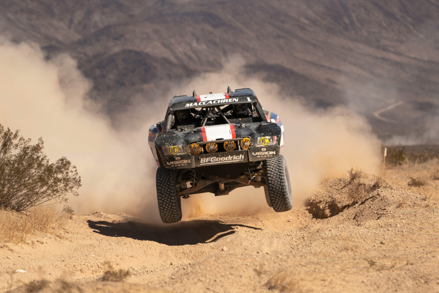 Car Running In Desert Wallpapers