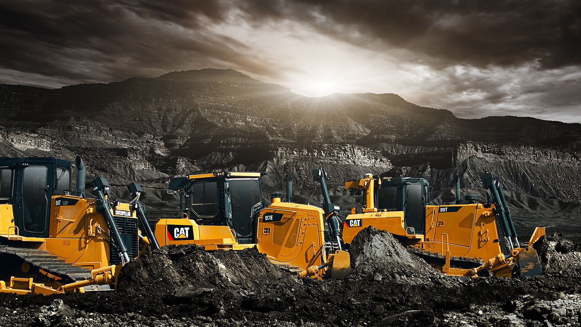 Caterpillar D7E Bulldozer Wallpapers