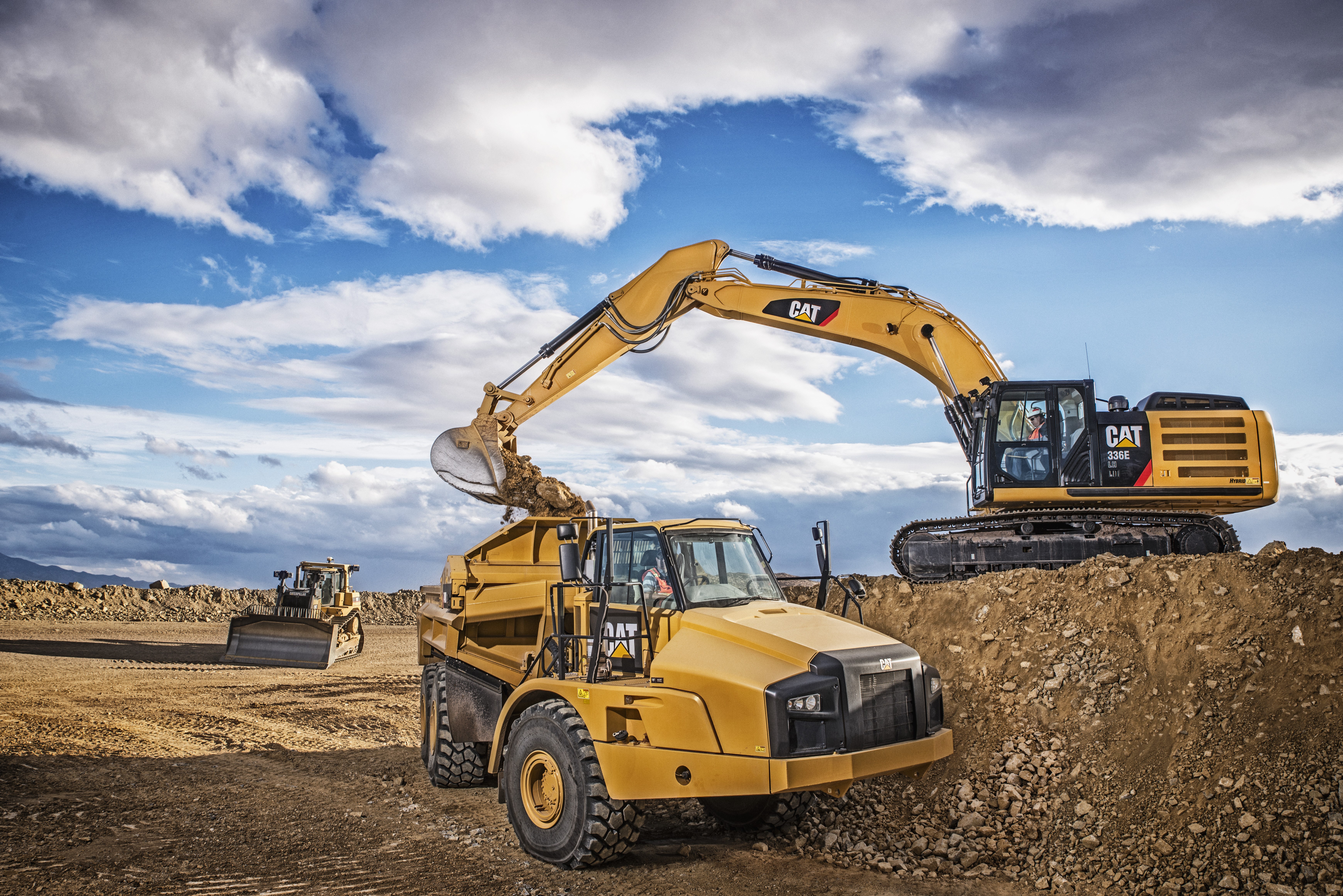 Caterpillar D7E Bulldozer Wallpapers