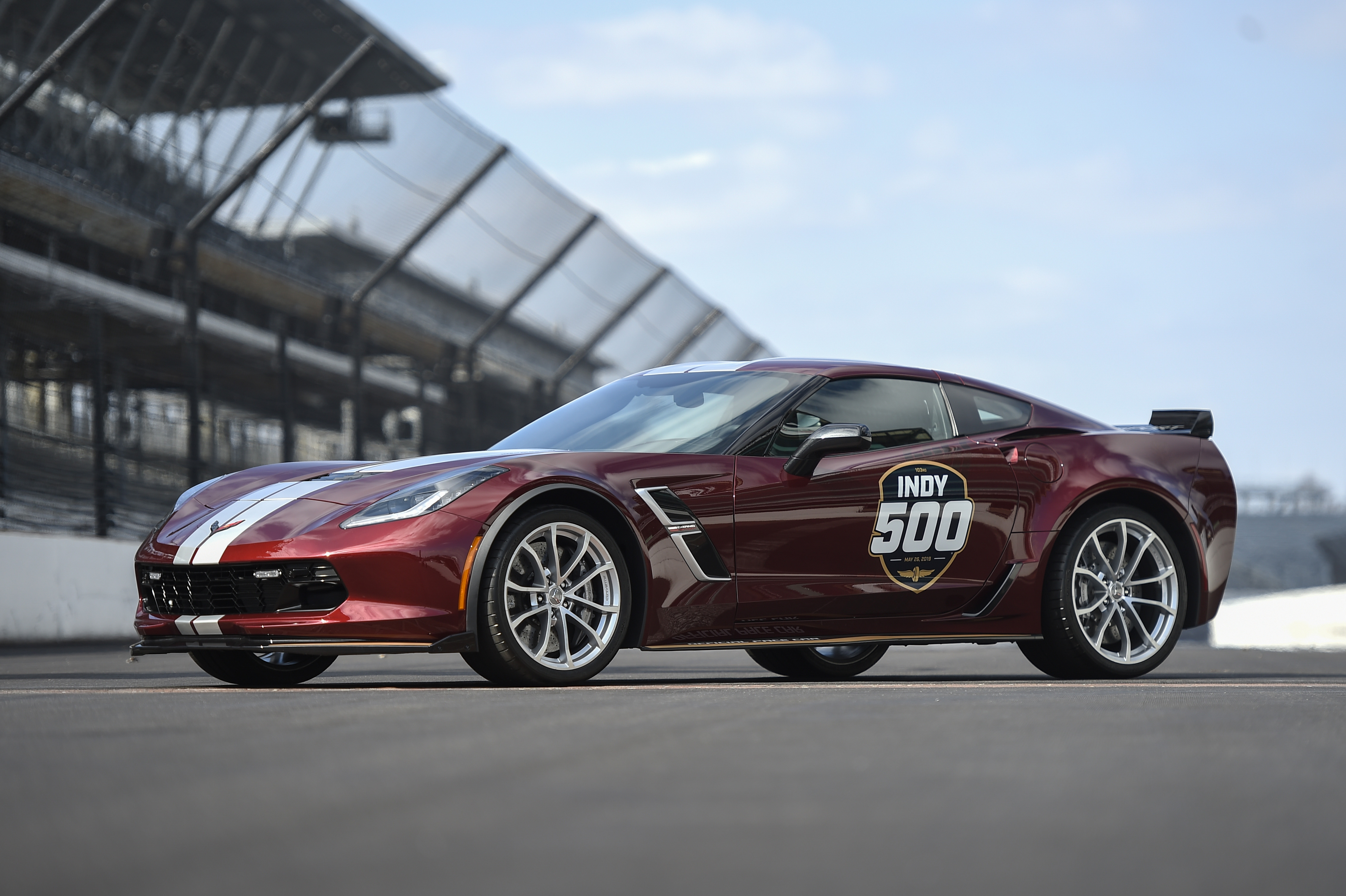 Chevrolet Corvette Grand Sport Indy 500 Pace Car Wallpapers