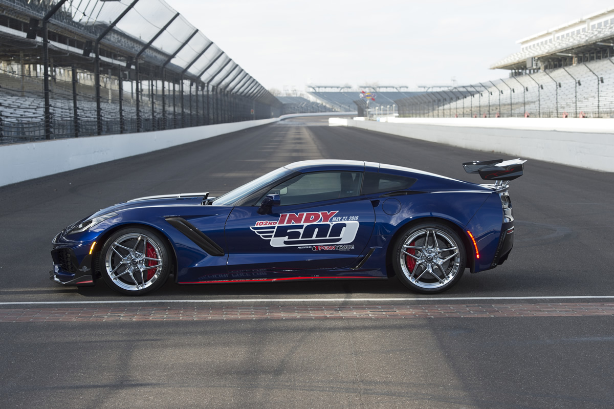 Chevrolet Corvette Grand Sport Indy 500 Pace Car Wallpapers