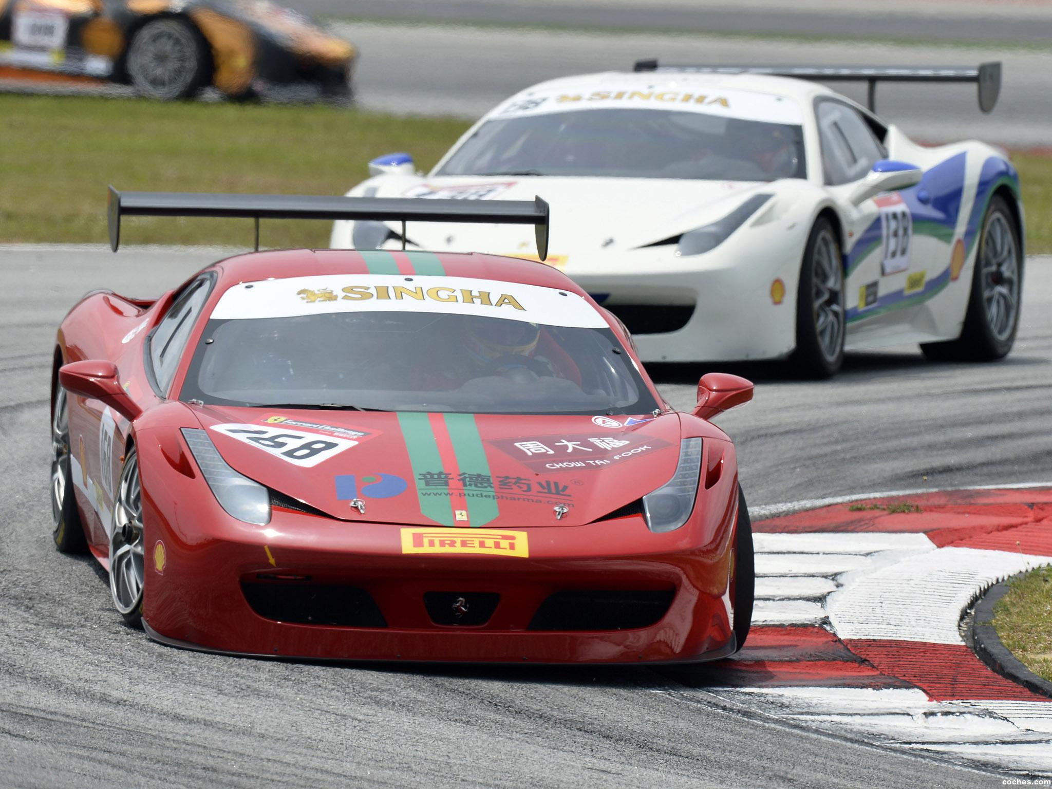 Ferrari 458 Challenge Evoluzione Wallpapers